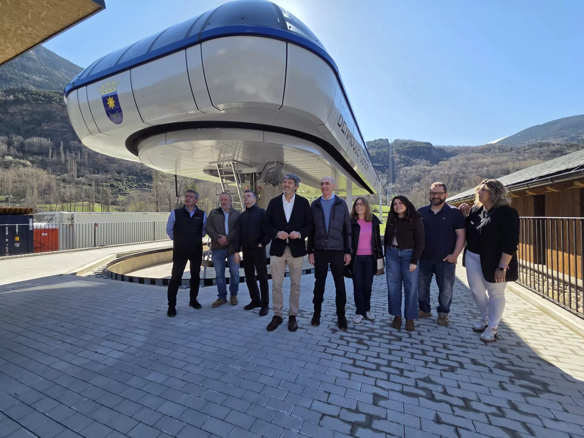 El PP de Huesca destaca en Benasque el impulso a la telecabina como eje del futuro turístico del valle.