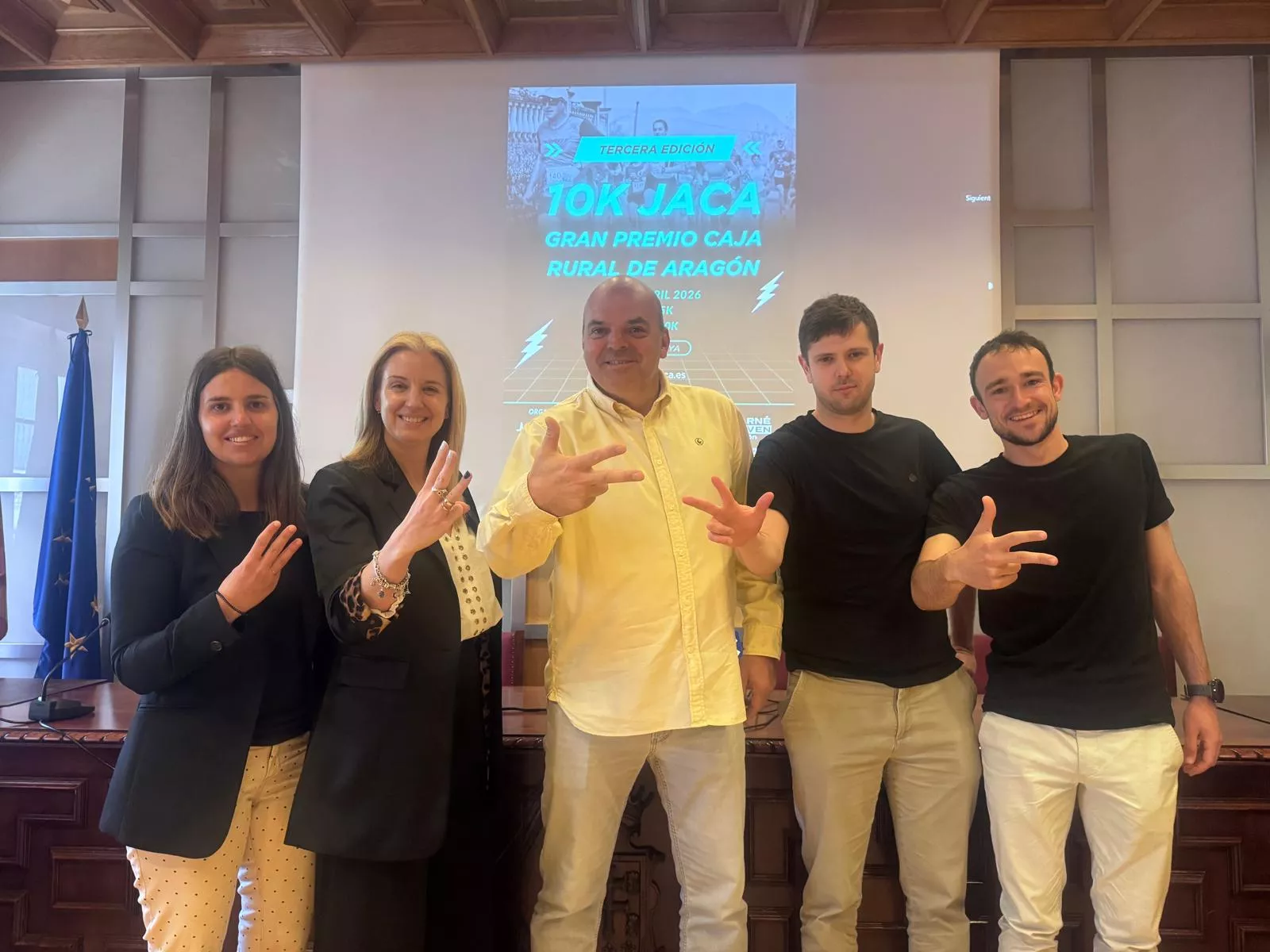 Imagen de la presentación de la prueba.