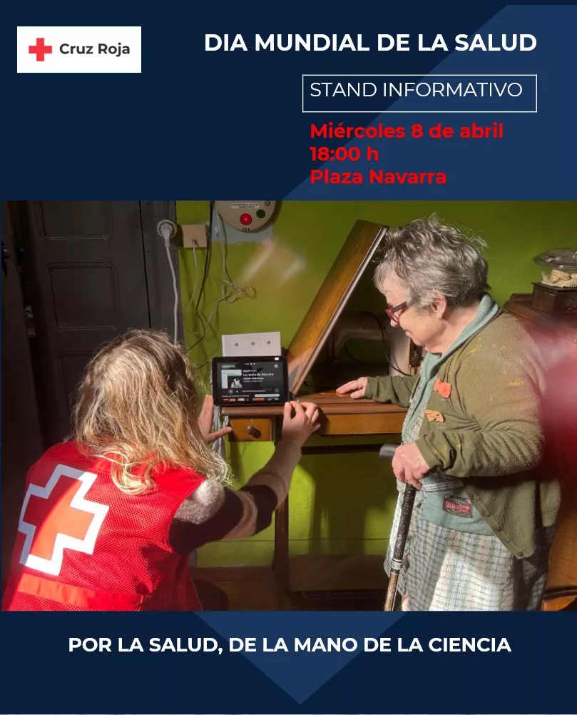 Cruz Roja Huesca saldrá a la calle por el Día Mundial de la Salud con talleres y atención preventiva.
