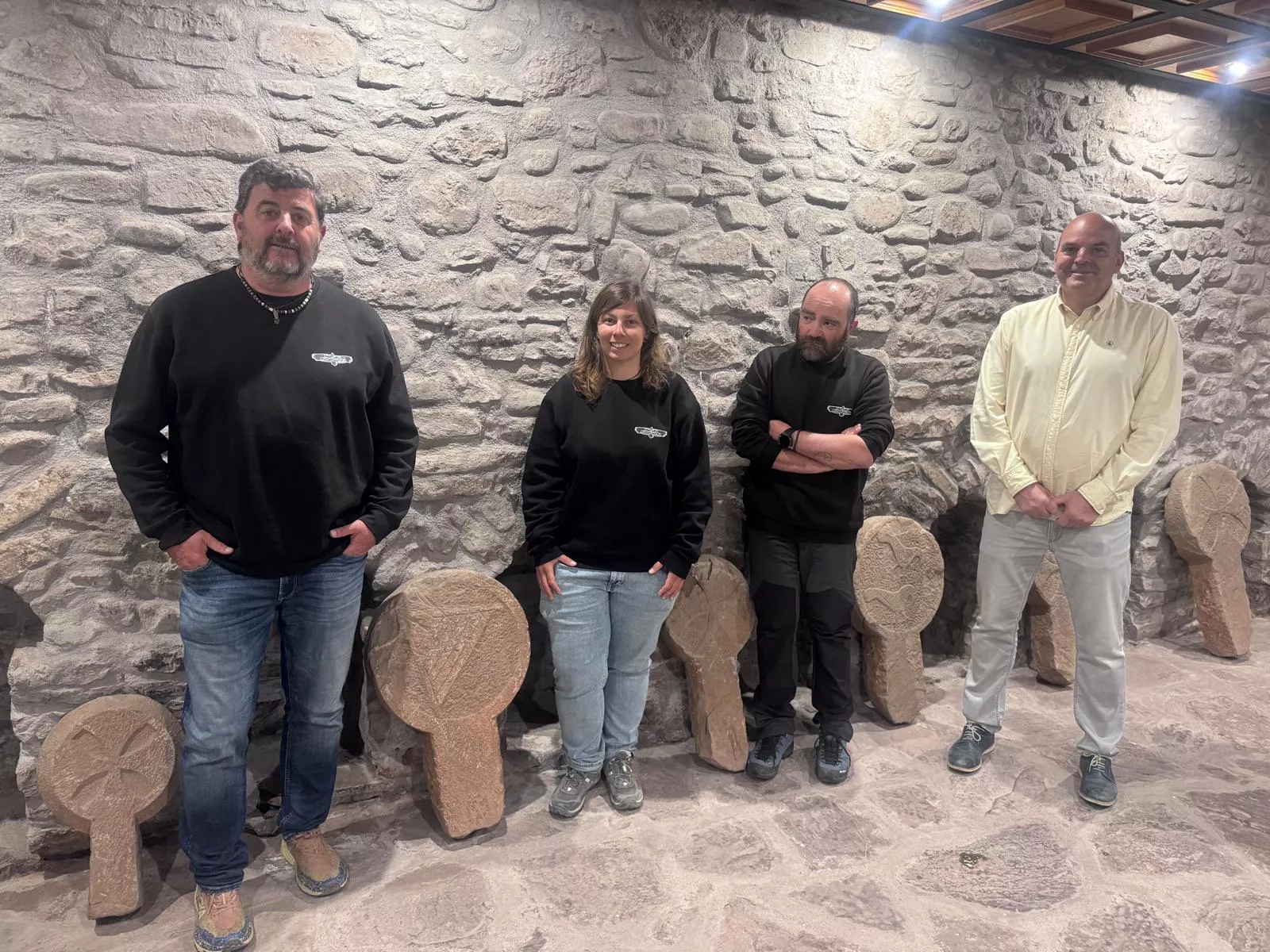 Participantes en la presentación de 'Jaca al natural'.