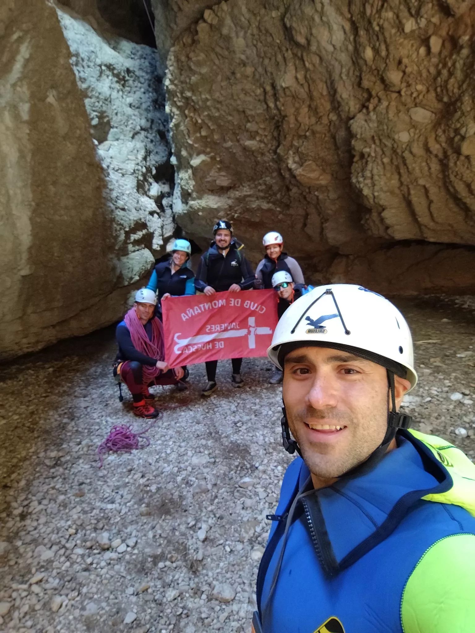 Descenso a las Gorgas de San Julián del GAN de los Javieres