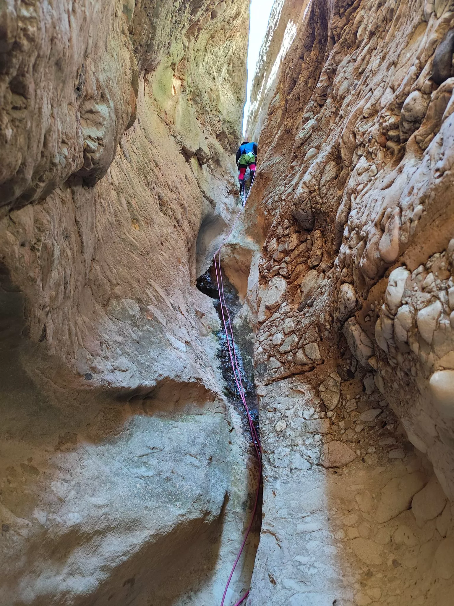 Descenso a las Gorgas de San Julián del GAN de los Javieres