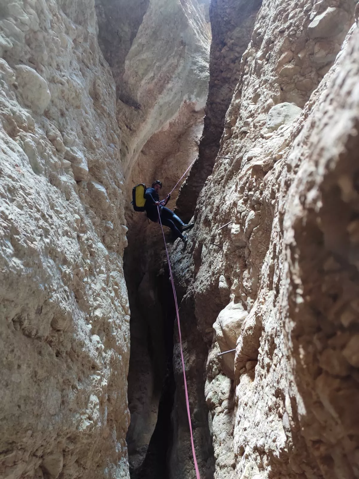 Descenso a las Gorgas de San Julián del GAN de los Javieres