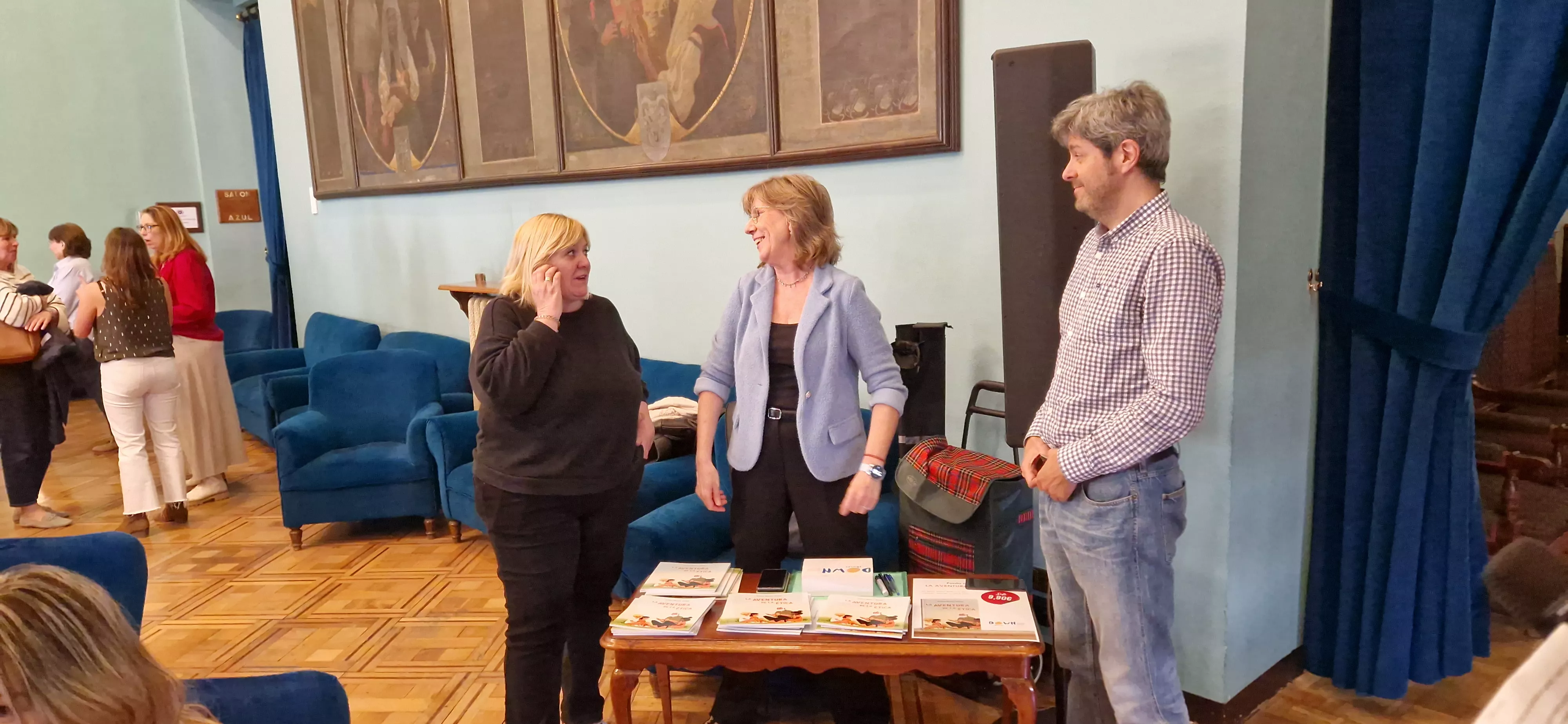 Presentación del libro La aventura de la ética. Foto Myriam Martínez