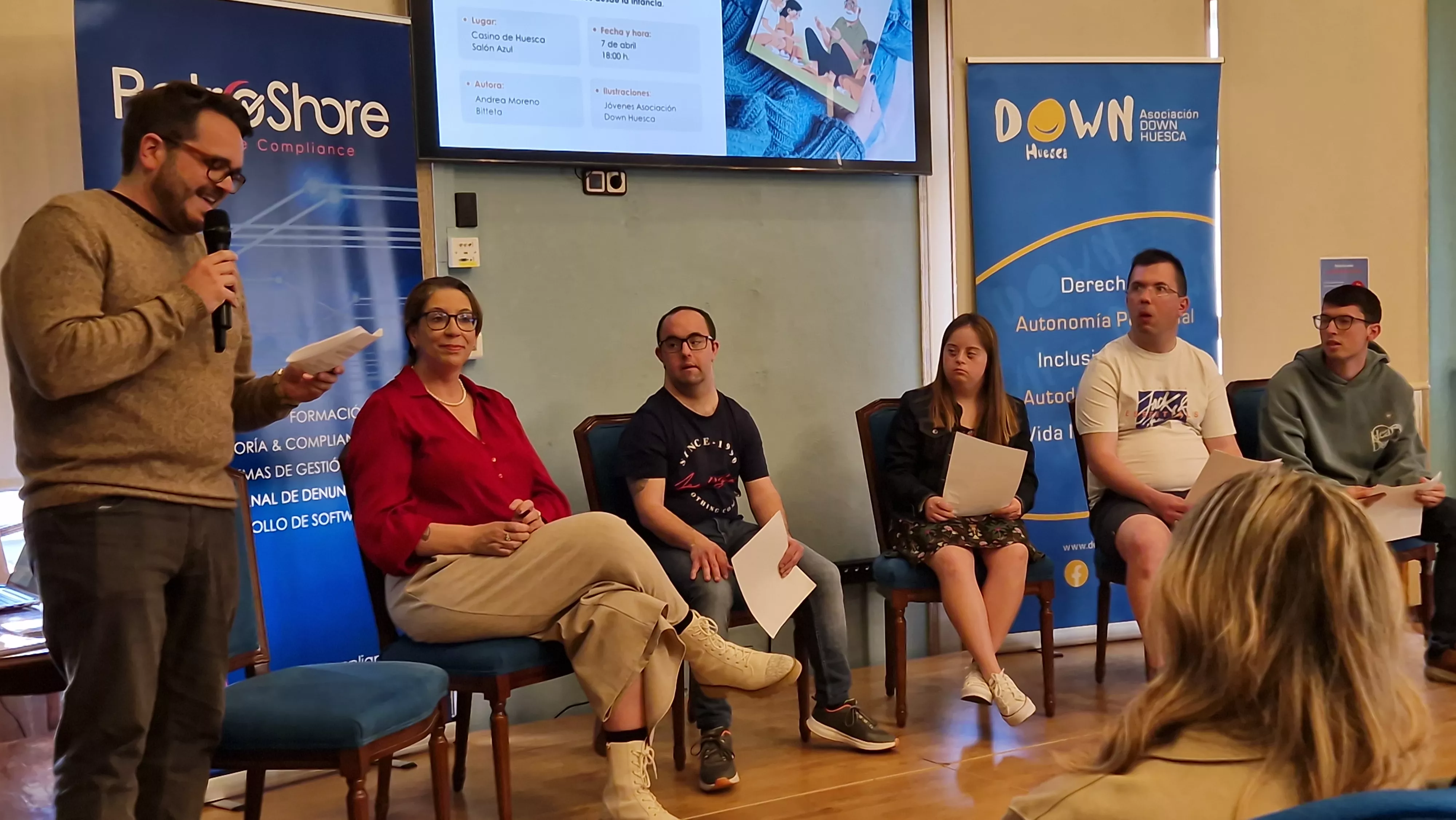 Jesús Falceto. Presentación del libro La aventura de la ética. Foto Myriam Martínez