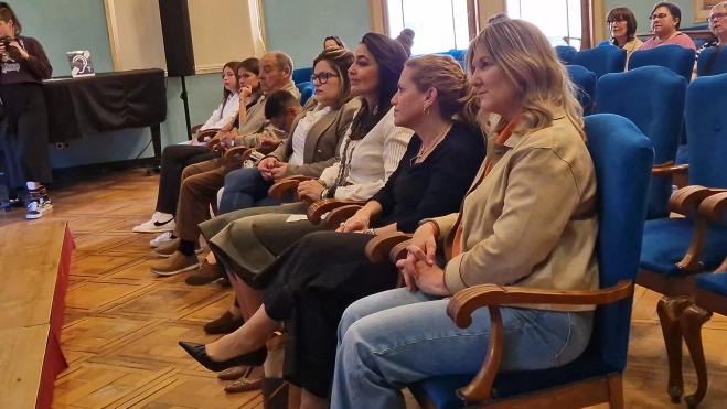 Presentación del libro La aventura de la ética. Foto Myriam Martínez