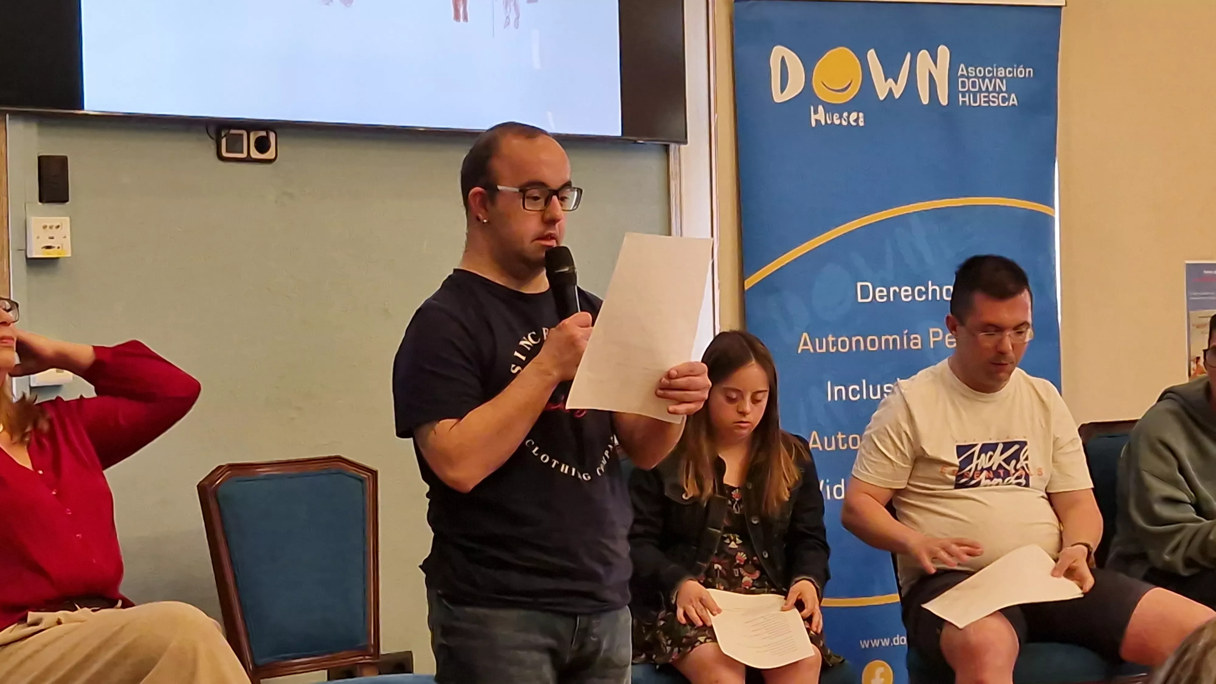 Noel Esteban. Presentación del libro La aventura de la ética. Foto Myriam Martínez