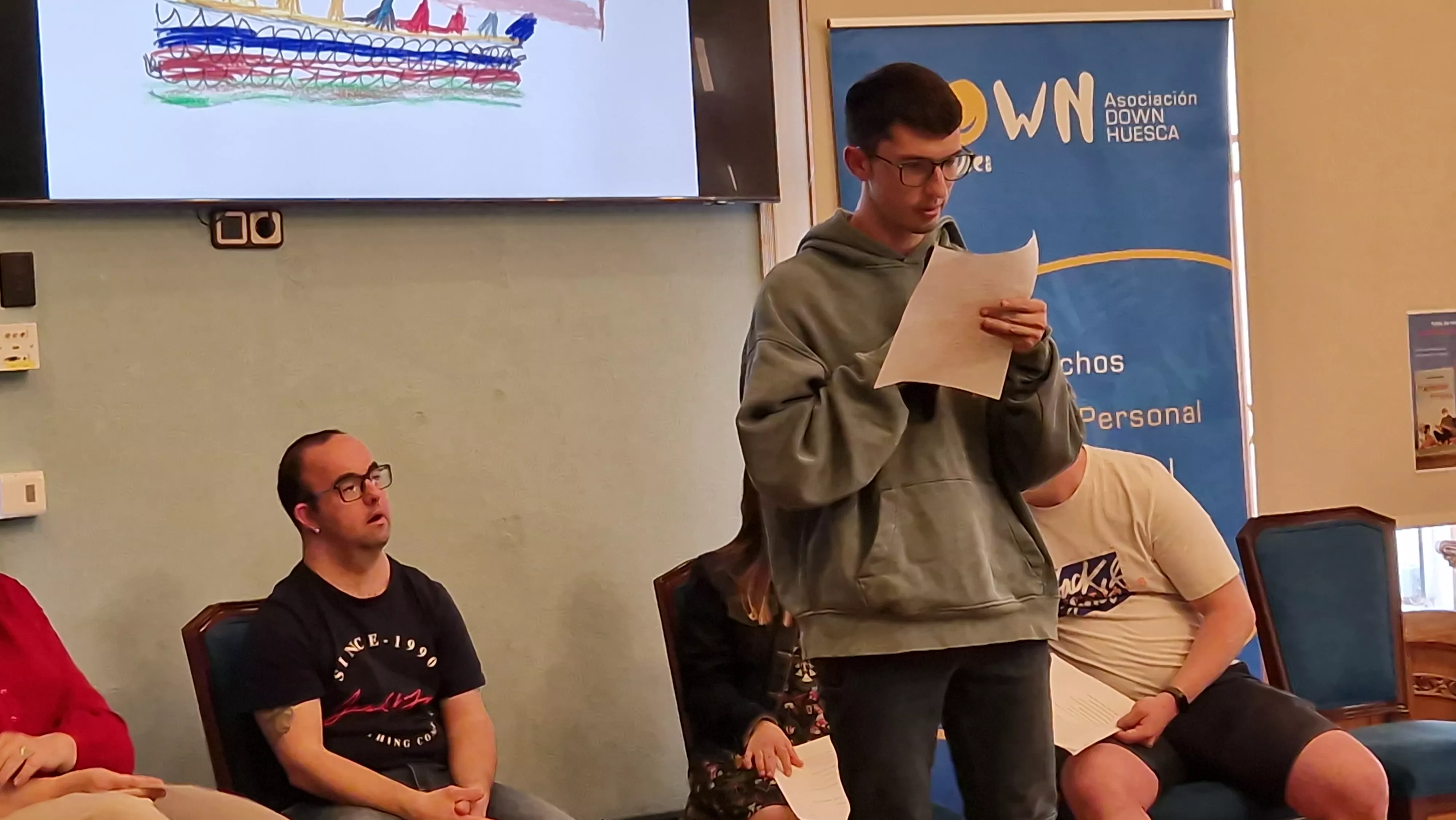 Marcos Calvo. Presentación del libro La aventura de la ética. Foto Myriam Martínez