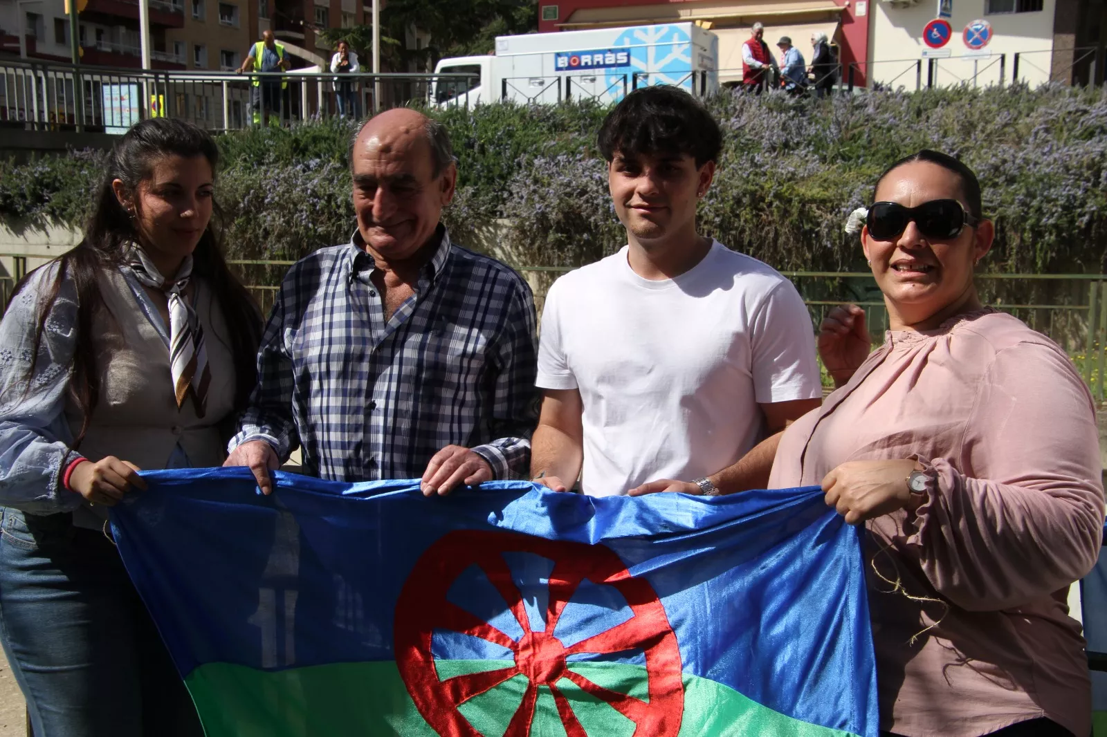 Día Internacional del Pueblo Gitano en Huesca. Foto Carlos Neofato