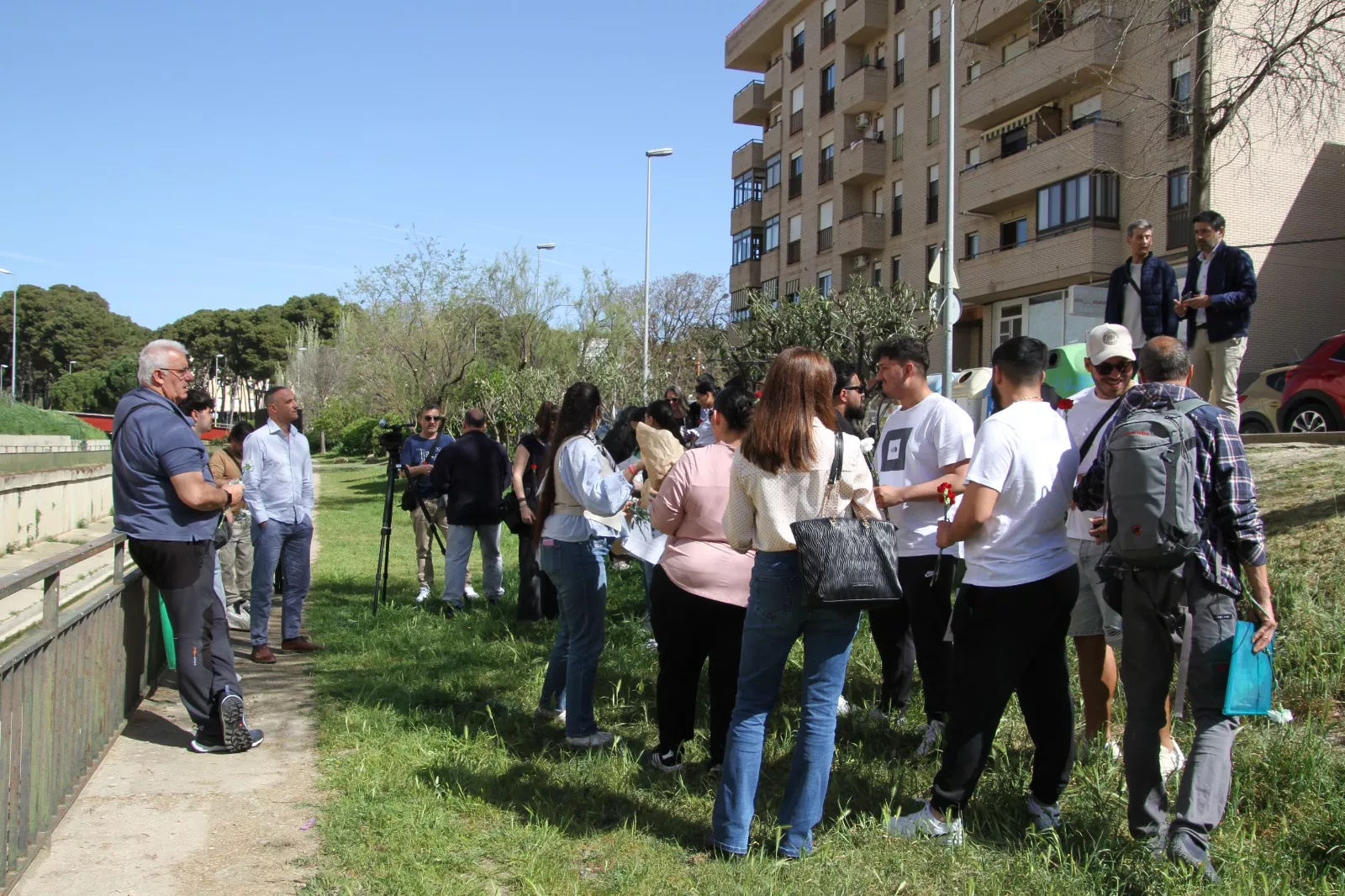 Día Internacional del Pueblo Gitano en Huesca. Foto Carlos Neofato