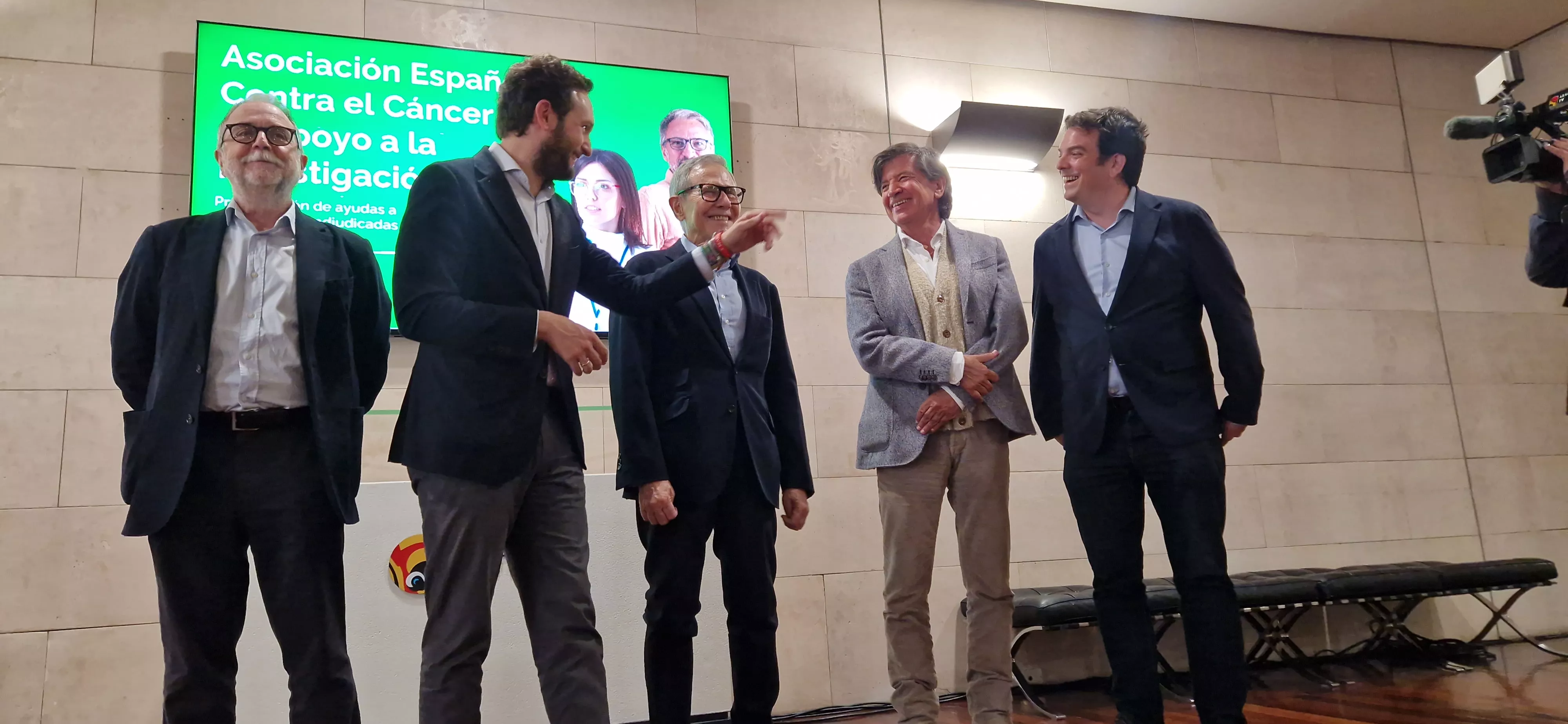 Presentación de tres proyectos de investigación con ayudas de la AECC en Aragón. Foto Myriam Martínez