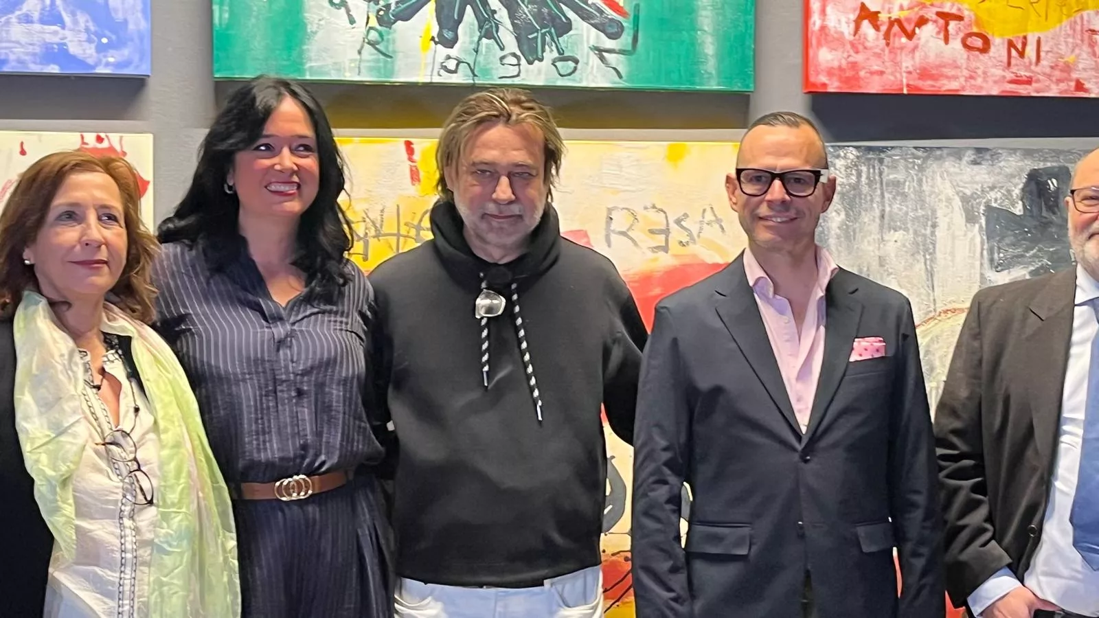 Exposición ‘Antonio Teresa Aragón’, de Jordi Mollà en el Museo de Huesca. Foto Mercedes Manterola