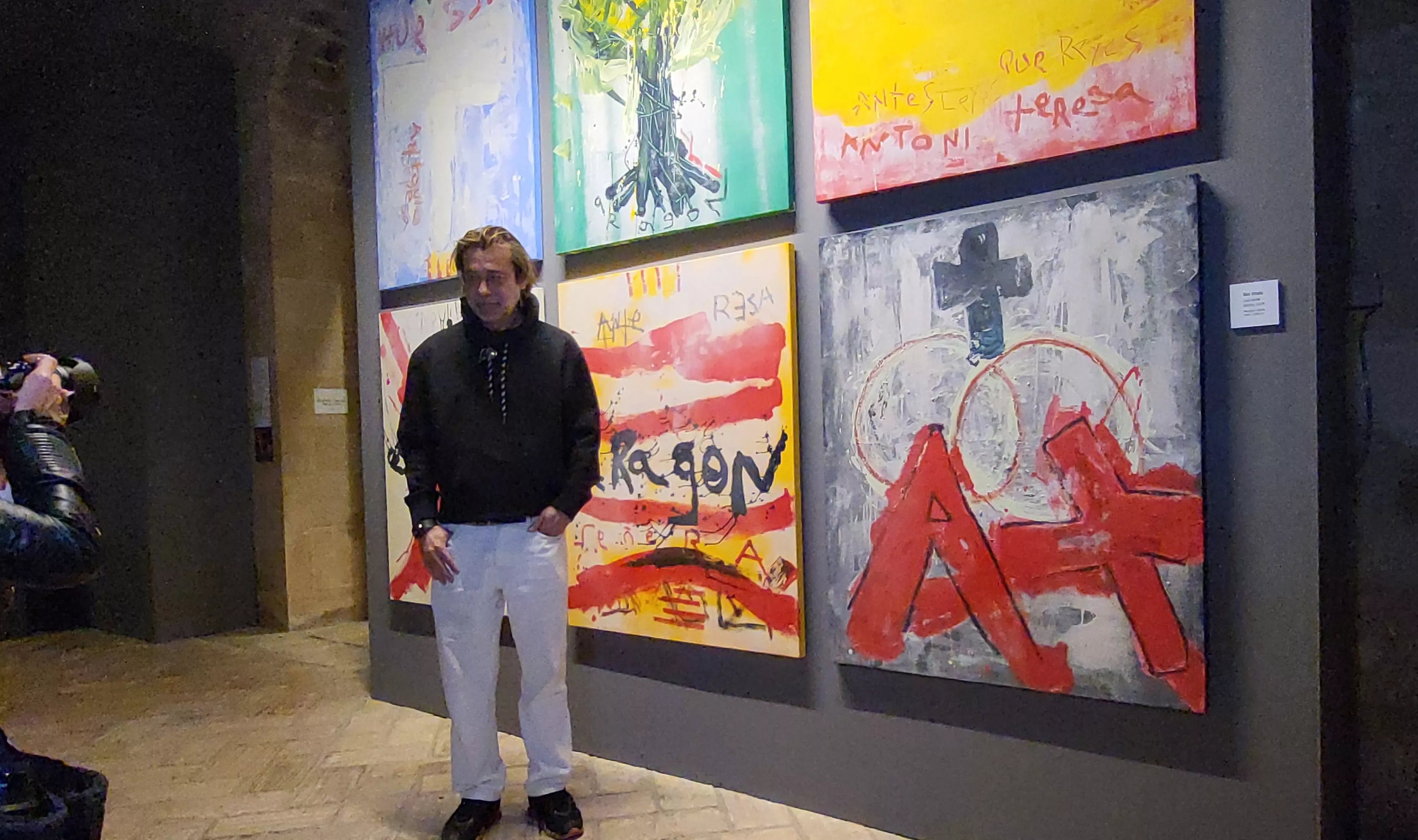 Exposición ‘Antonio Teresa Aragón’, de Jordi Mollà en el Museo de Huesca. Foto Mercedes Manterola