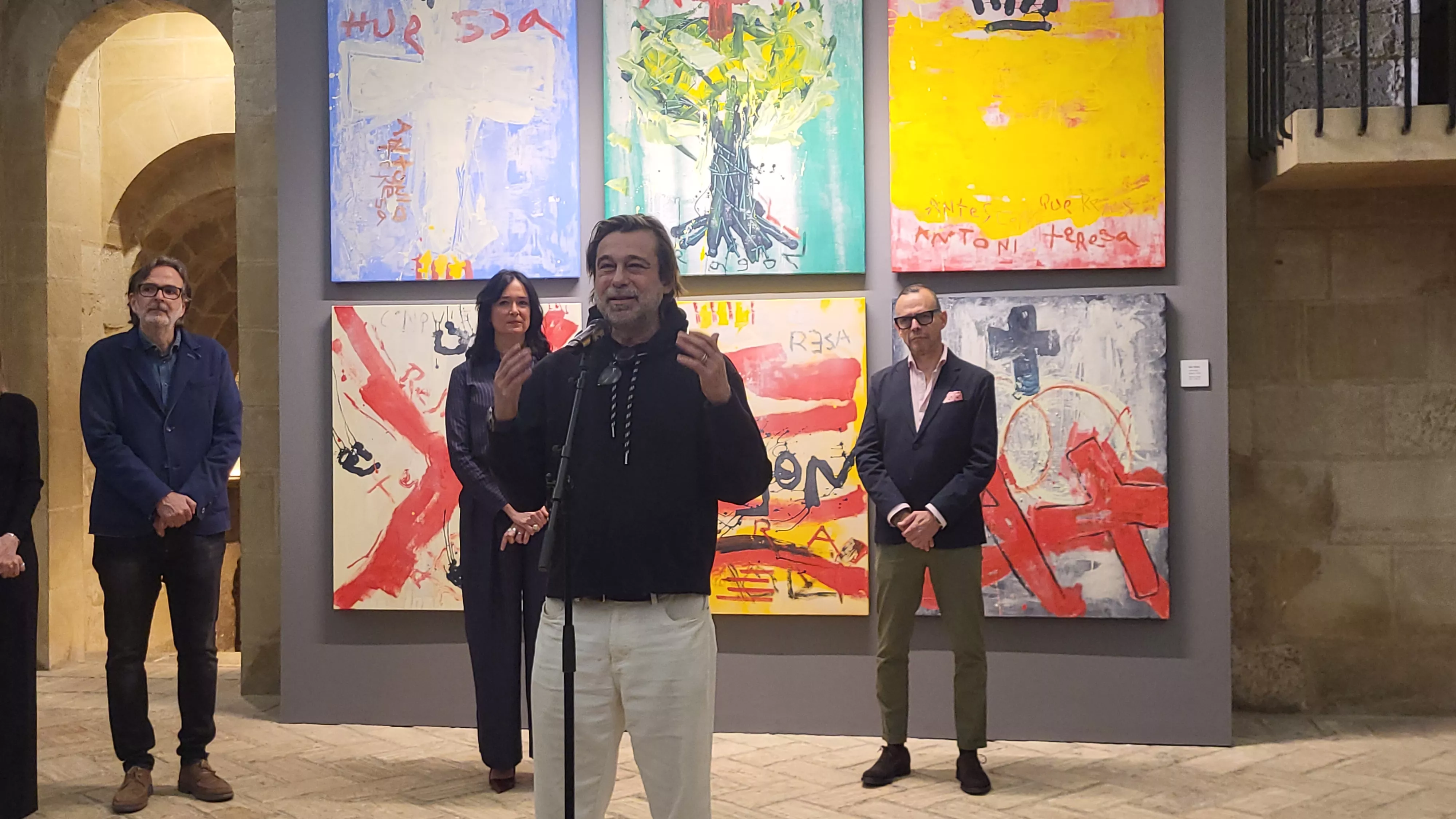 Exposición ‘Antonio Teresa Aragón’, de Jordi Mollà en el Museo de Huesca. Foto Mercedes Manterola