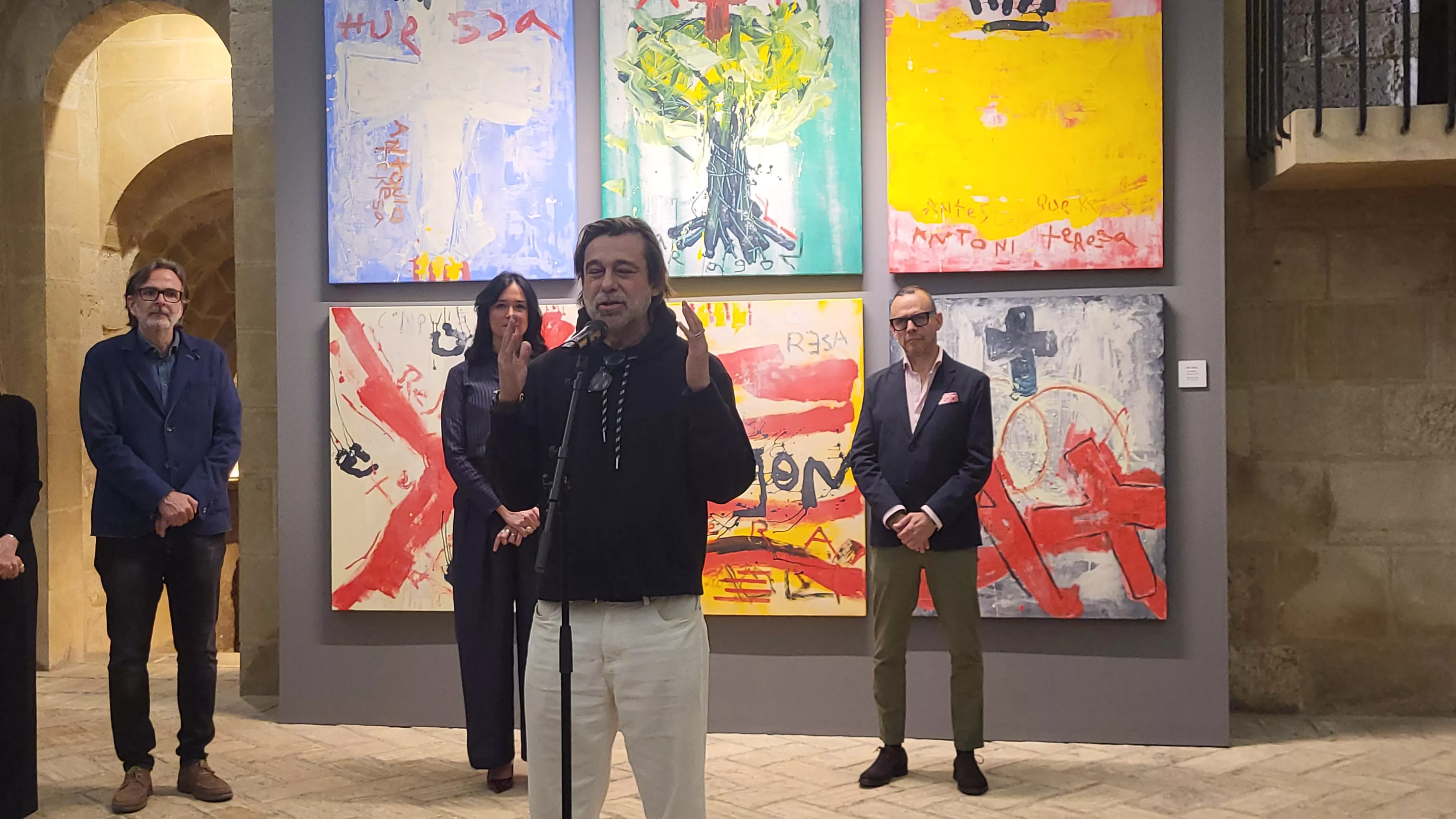 Exposición ‘Antonio Teresa Aragón’, de Jordi Mollà en el Museo de Huesca. Foto Mercedes Manterola