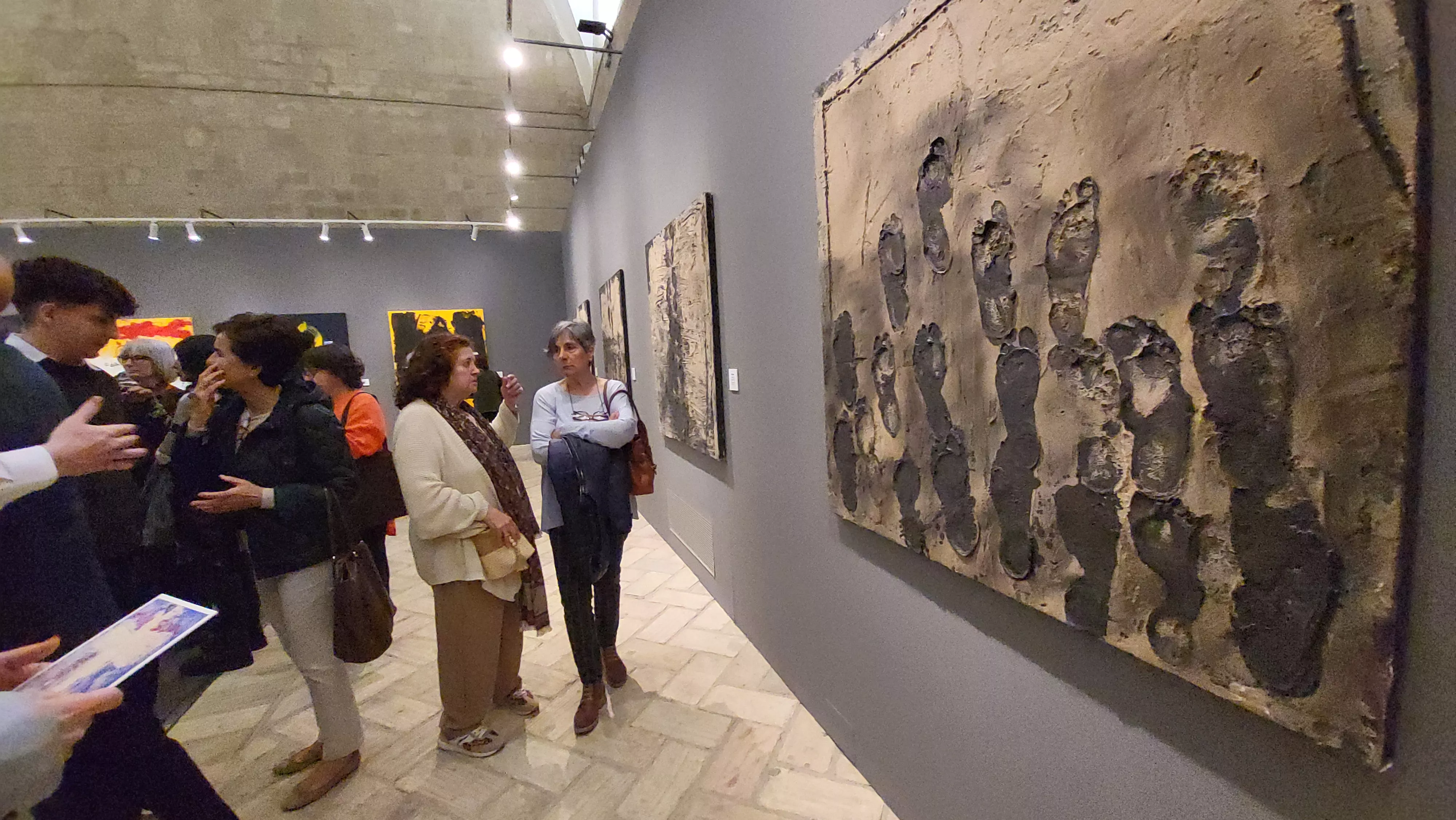 Exposición ‘Antonio Teresa Aragón’, de Jordi Mollà en el Museo de Huesca. Foto Mercedes Manterola