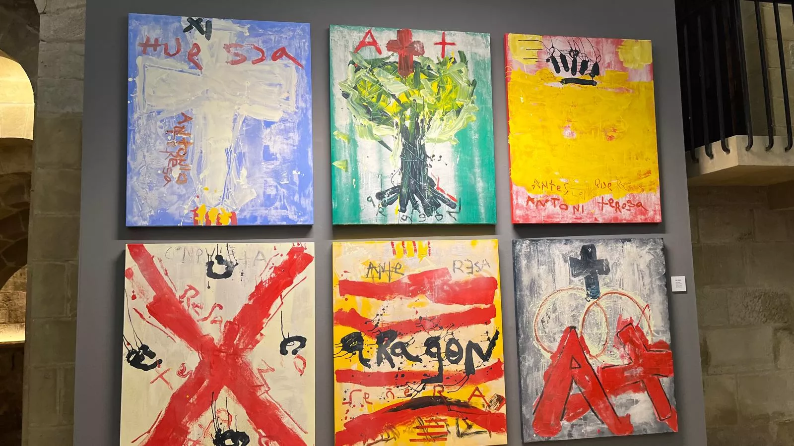 Exposición ‘Antonio Teresa Aragón’, de Jordi Mollà en el Museo de Huesca. Foto Mercedes Manterola