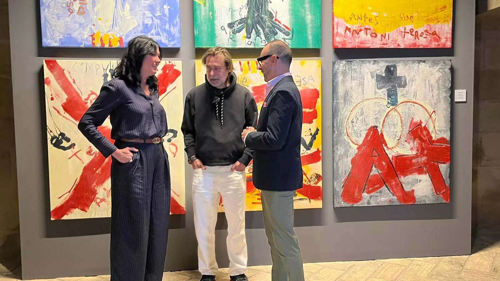 Exposición ‘Antonio Teresa Aragón’, de Jordi Mollà en el Museo de Huesca. Foto Mercedes Manterola