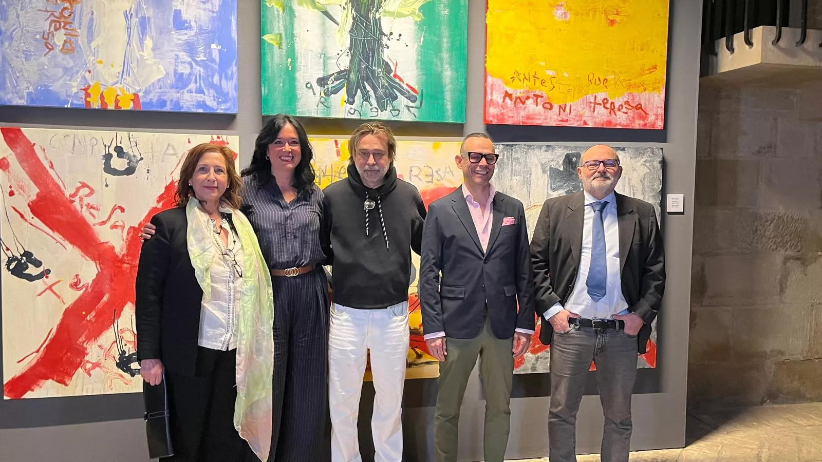 Exposición ‘Antonio Teresa Aragón’, de Jordi Mollà en el Museo de Huesca. Foto Mercedes Manterola