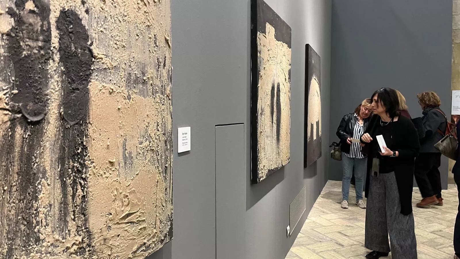 Exposición ‘Antonio Teresa Aragón’, de Jordi Mollà en el Museo de Huesca. Foto Mercedes Manterola