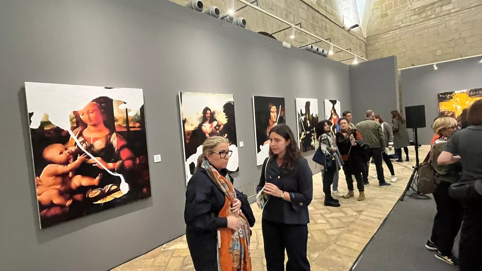 Exposición ‘Antonio Teresa Aragón’, de Jordi Mollà en el Museo de Huesca. Foto Mercedes Manterola