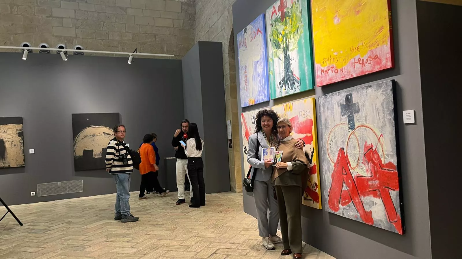 Exposición ‘Antonio Teresa Aragón’, de Jordi Mollà en el Museo de Huesca. Foto Mercedes Manterola