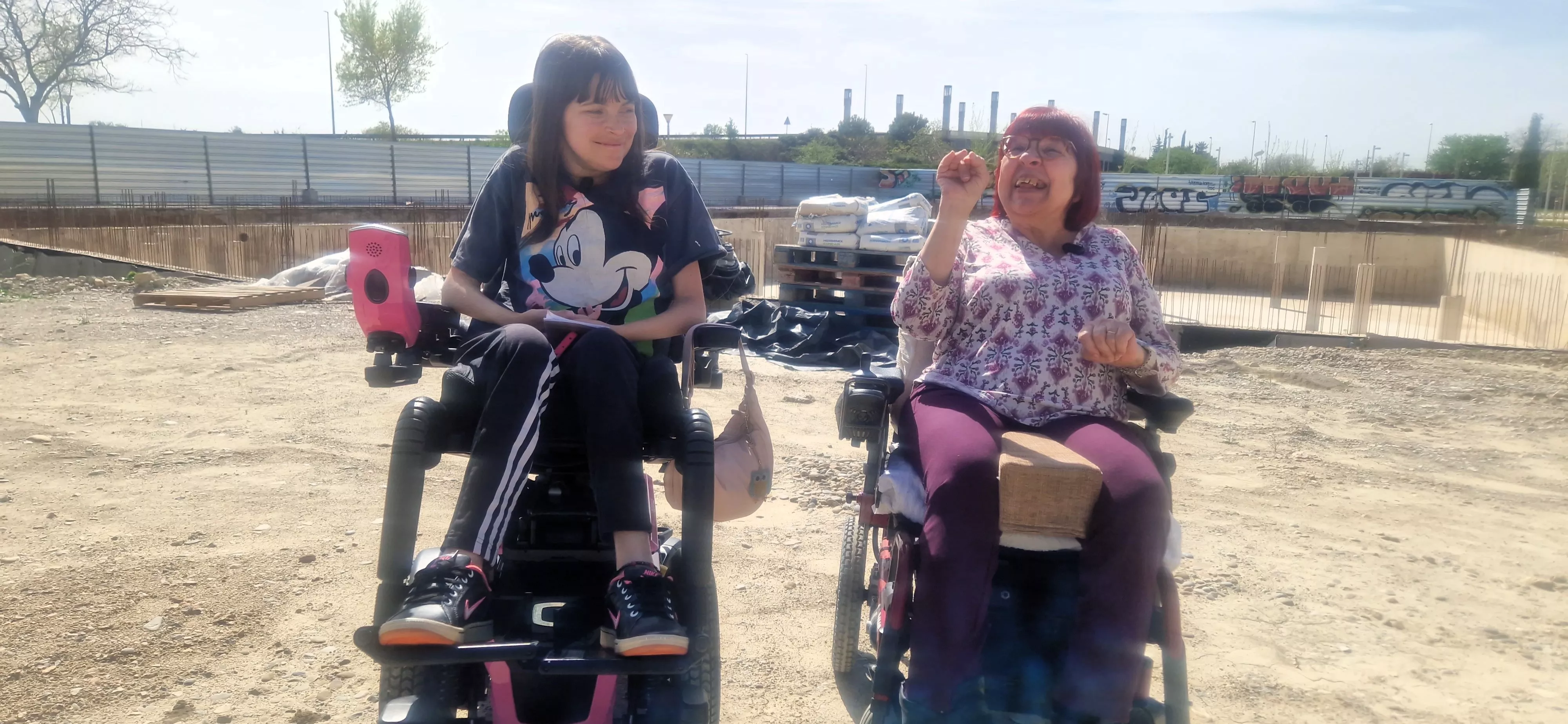 María Gallego y Concha Lisa. Foto Myriam Martínez