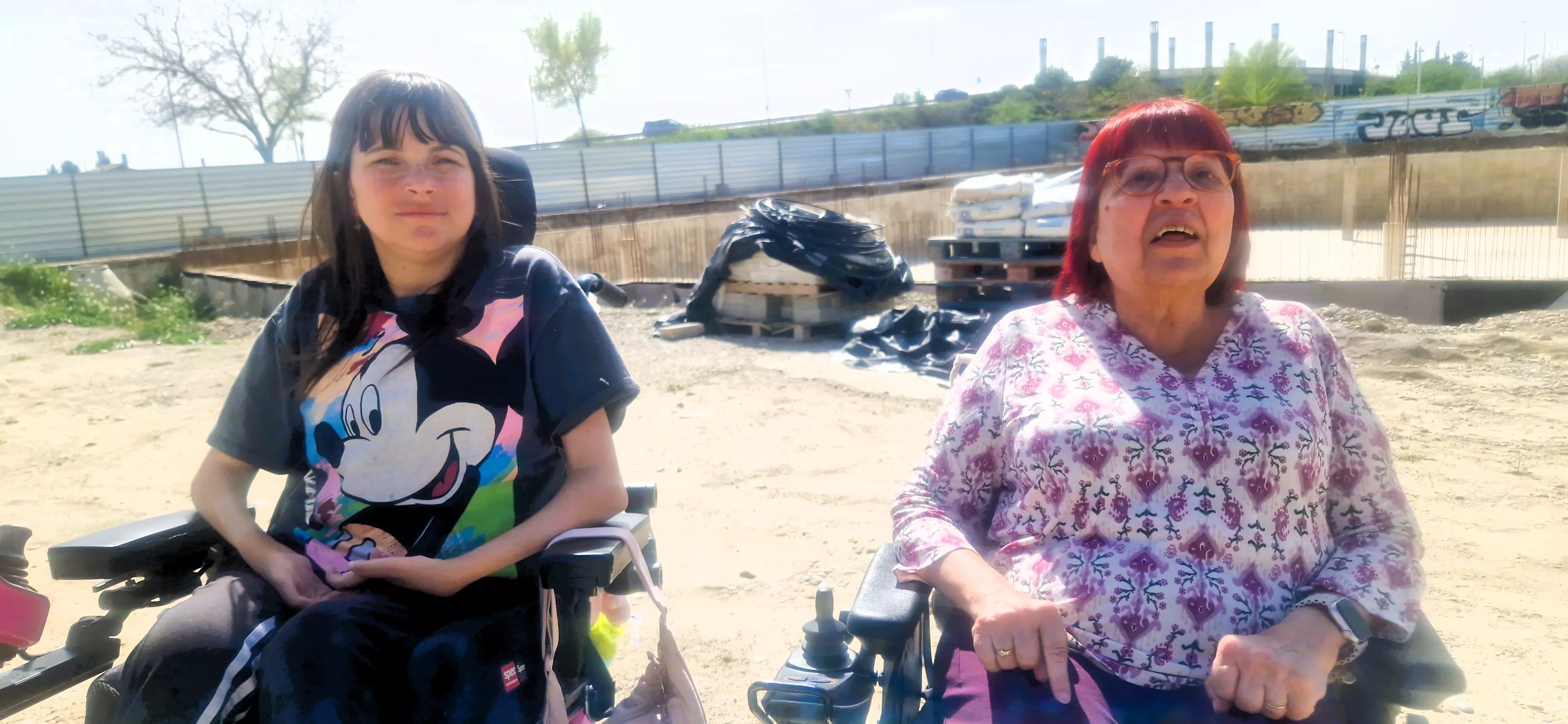 María Gallego y Concha Lisa. Foto Myriam Martínez