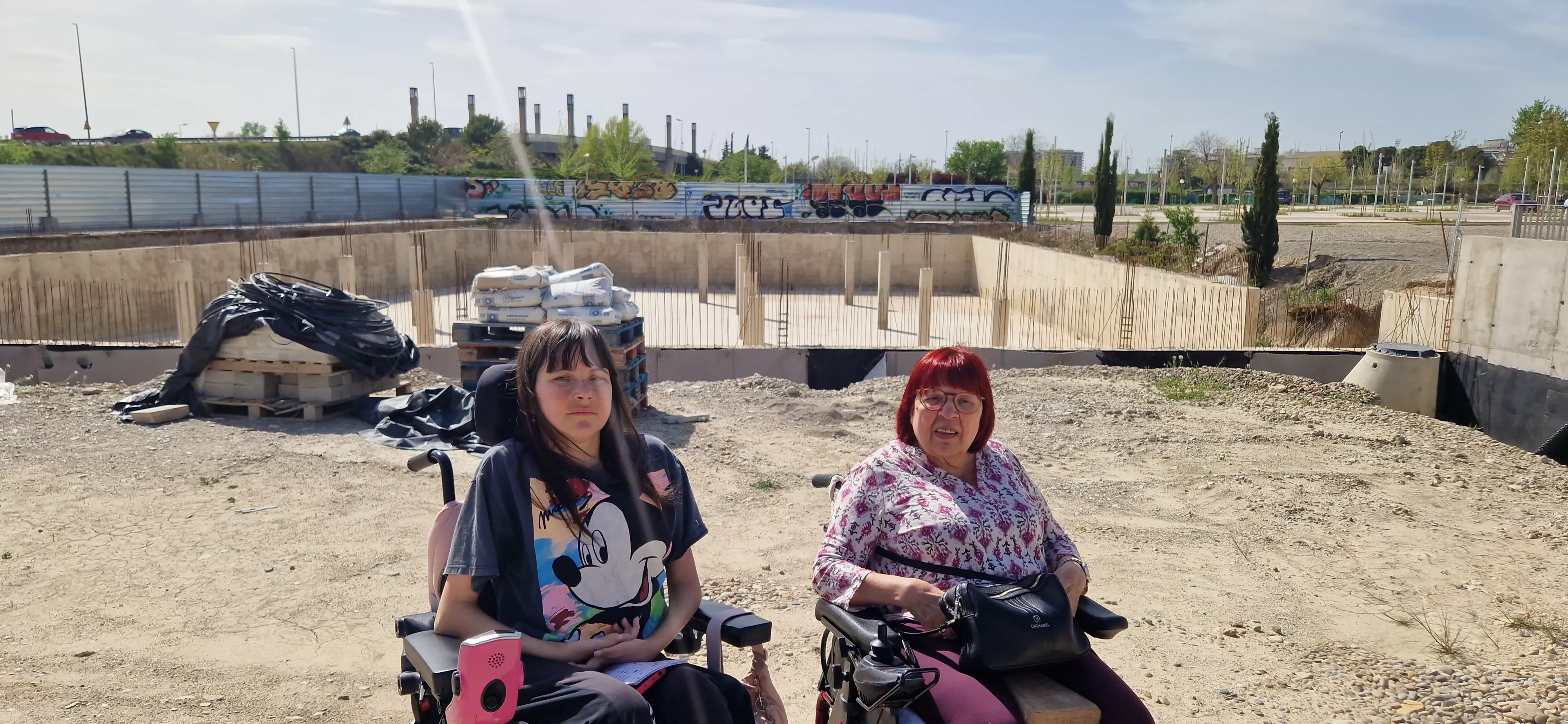 María Gallego y Concha Lisa. Foto Myriam Martínez