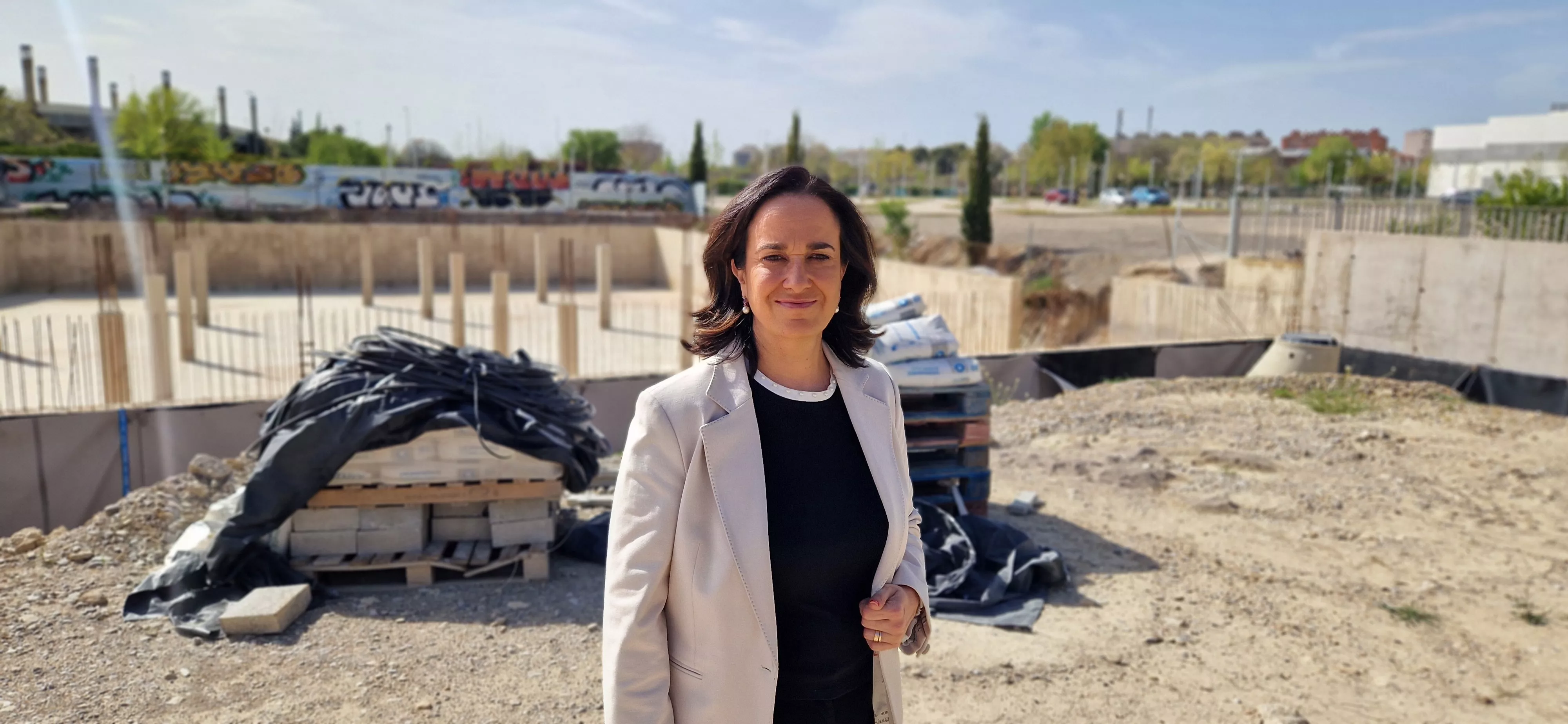 Eva Cabrero, directora de Aspace Huesca. Foto Myriam Martínez