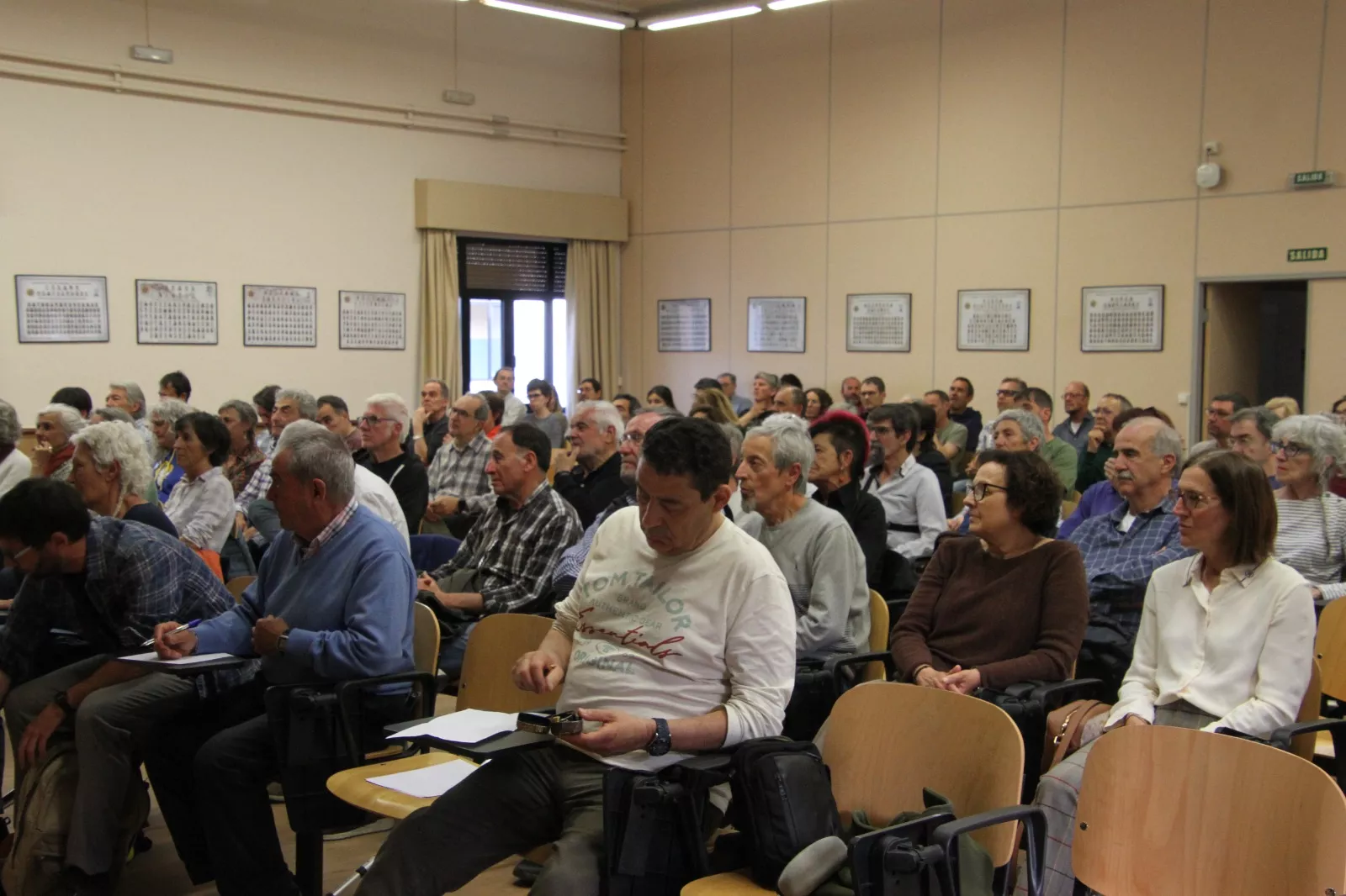  Carlos Taibo en la Facultad de Ciencias Humanas. Foto Carlos Neofato