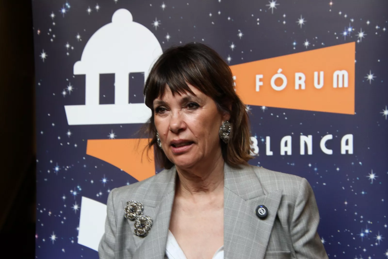 Mabel Lozano en el Casino de Huesca. Foto Carlos Neofato