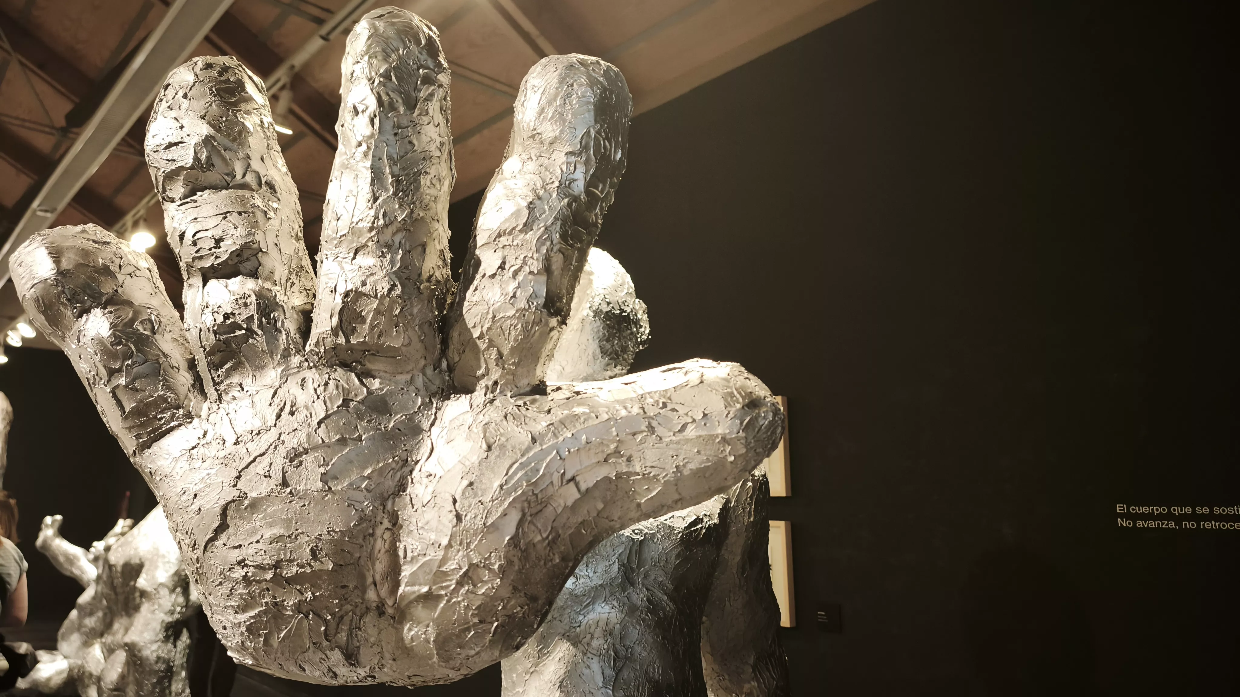 'Ontología del gesto', de Moisés Gil. Foto María José Sampietro