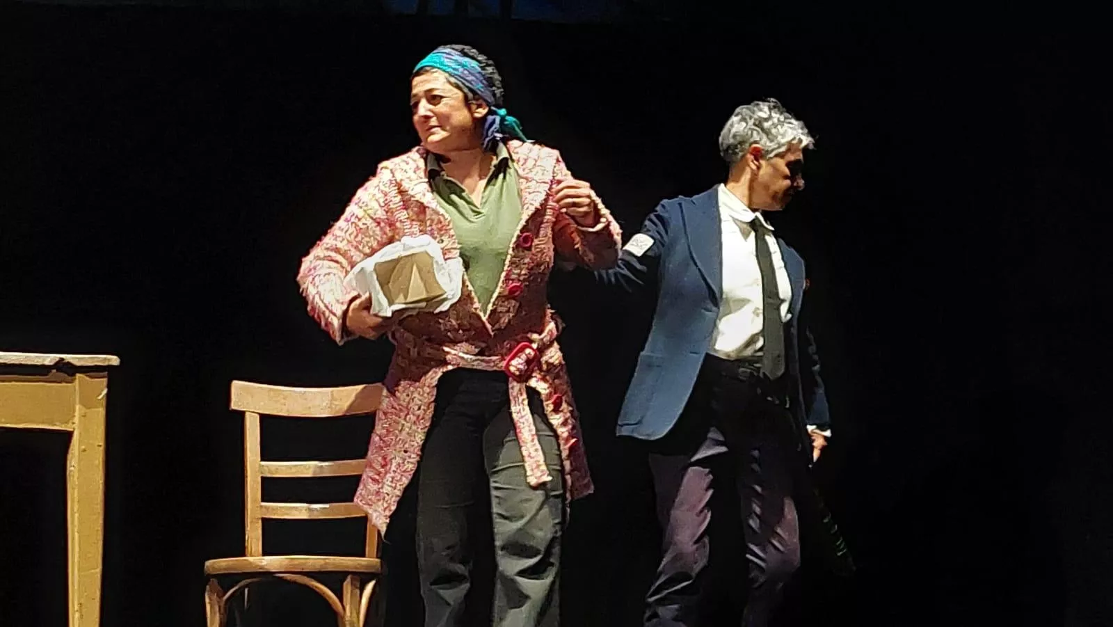 Desmadres Teatro de Jaca con su obra Retales y Remiendos