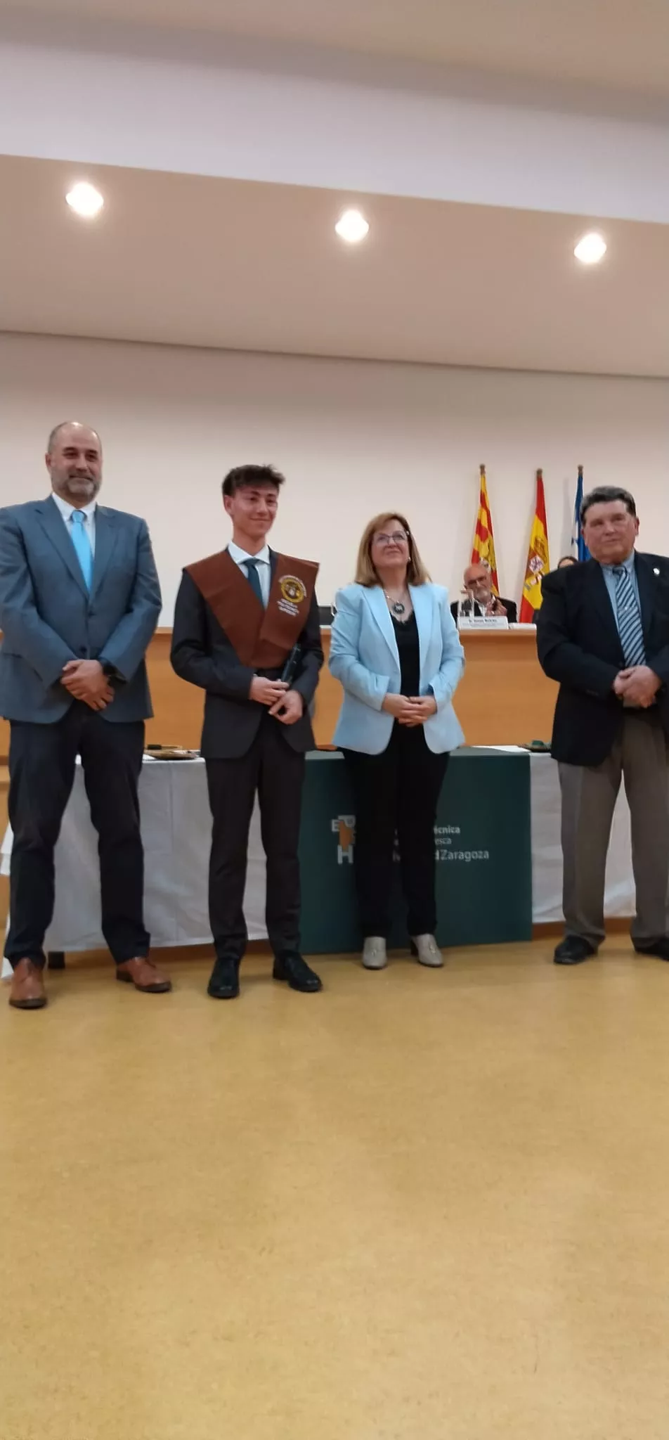 Ceremonia de graduación y reconocimientos en la Escuela Politécnica Superior
