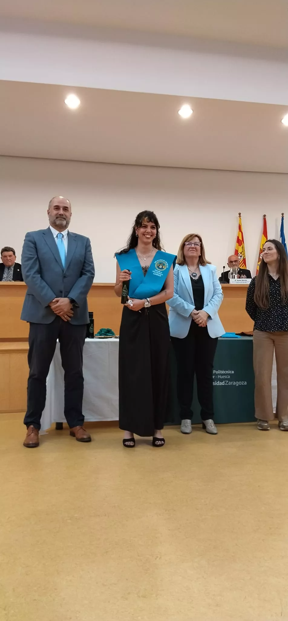 Ceremonia de graduación y reconocimientos en la Escuela Politécnica Superior