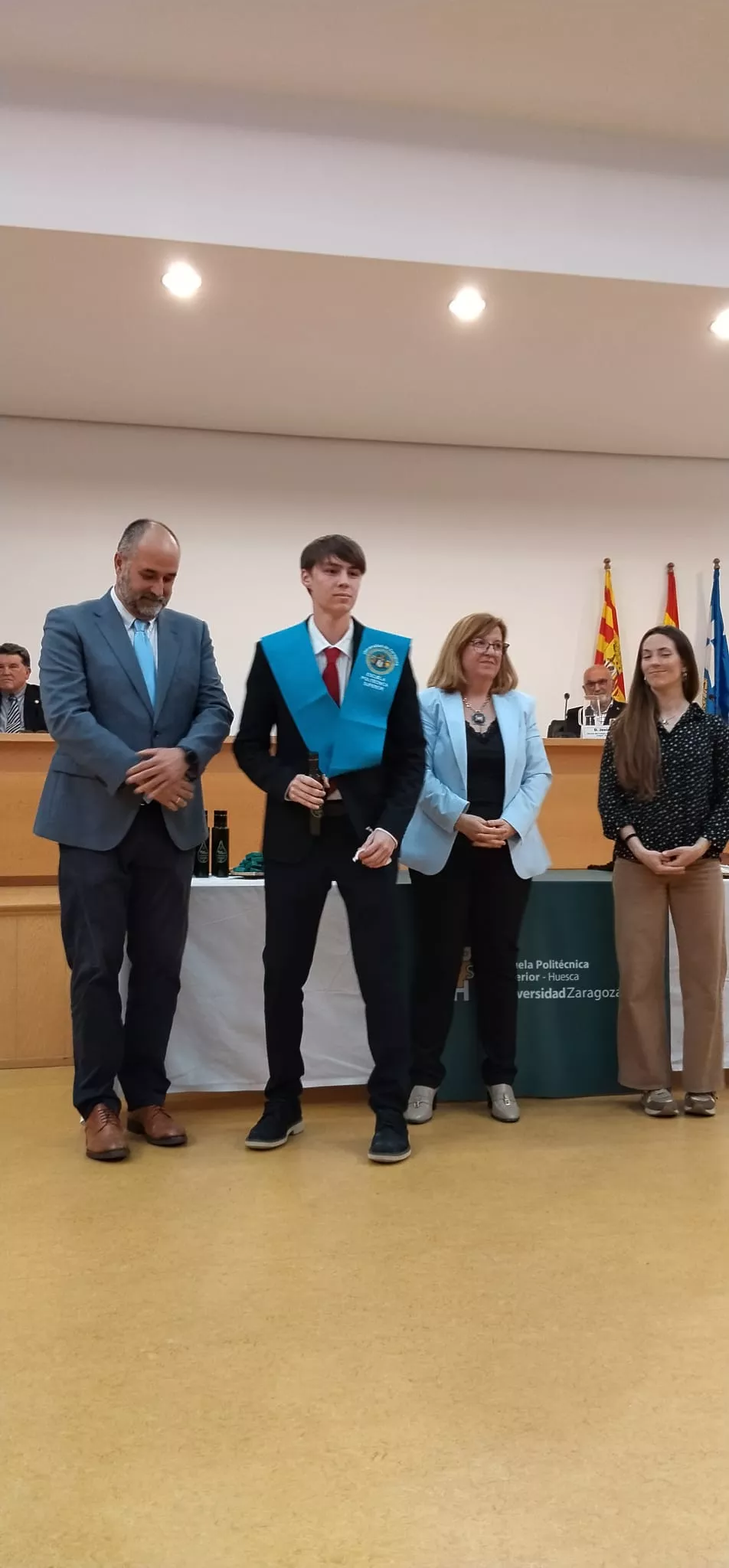Ceremonia de graduación y reconocimientos en la Escuela Politécnica Superior