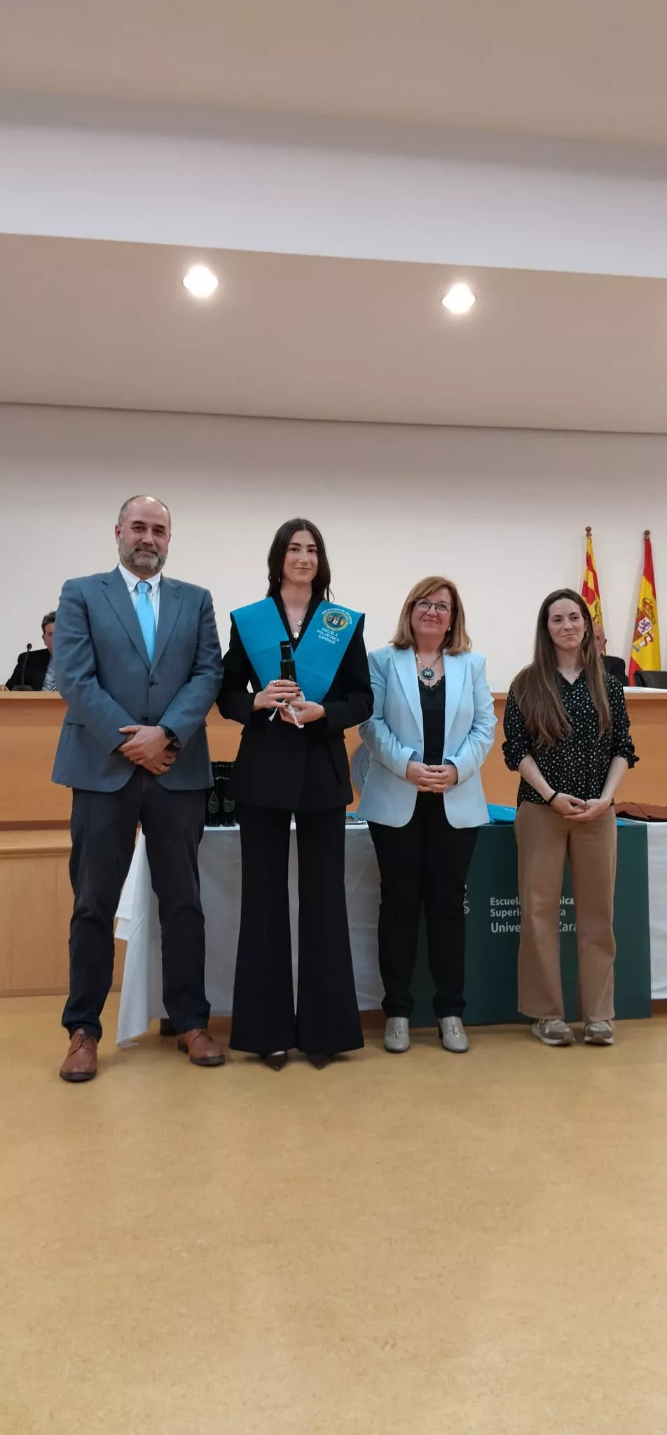 Ceremonia de graduación y reconocimientos en la Escuela Politécnica Superior