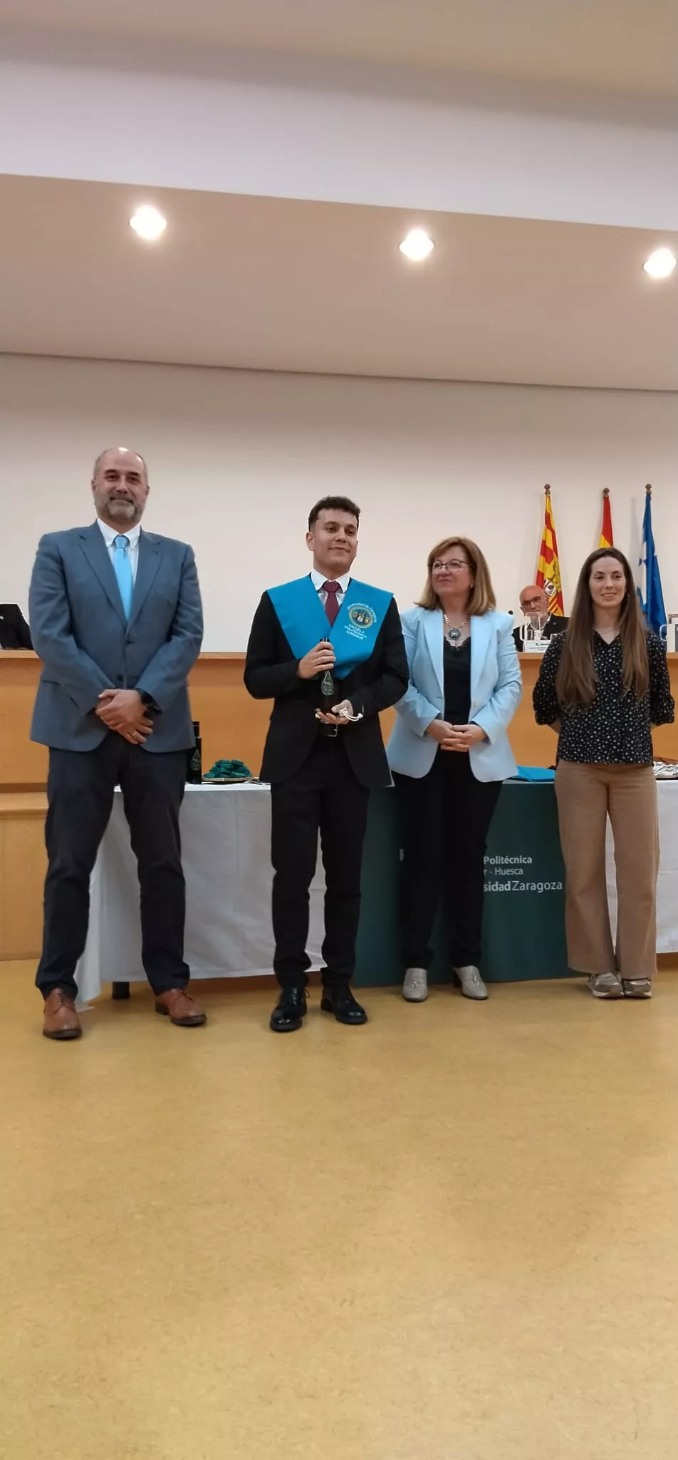 Ceremonia de graduación y reconocimientos en la Escuela Politécnica Superior