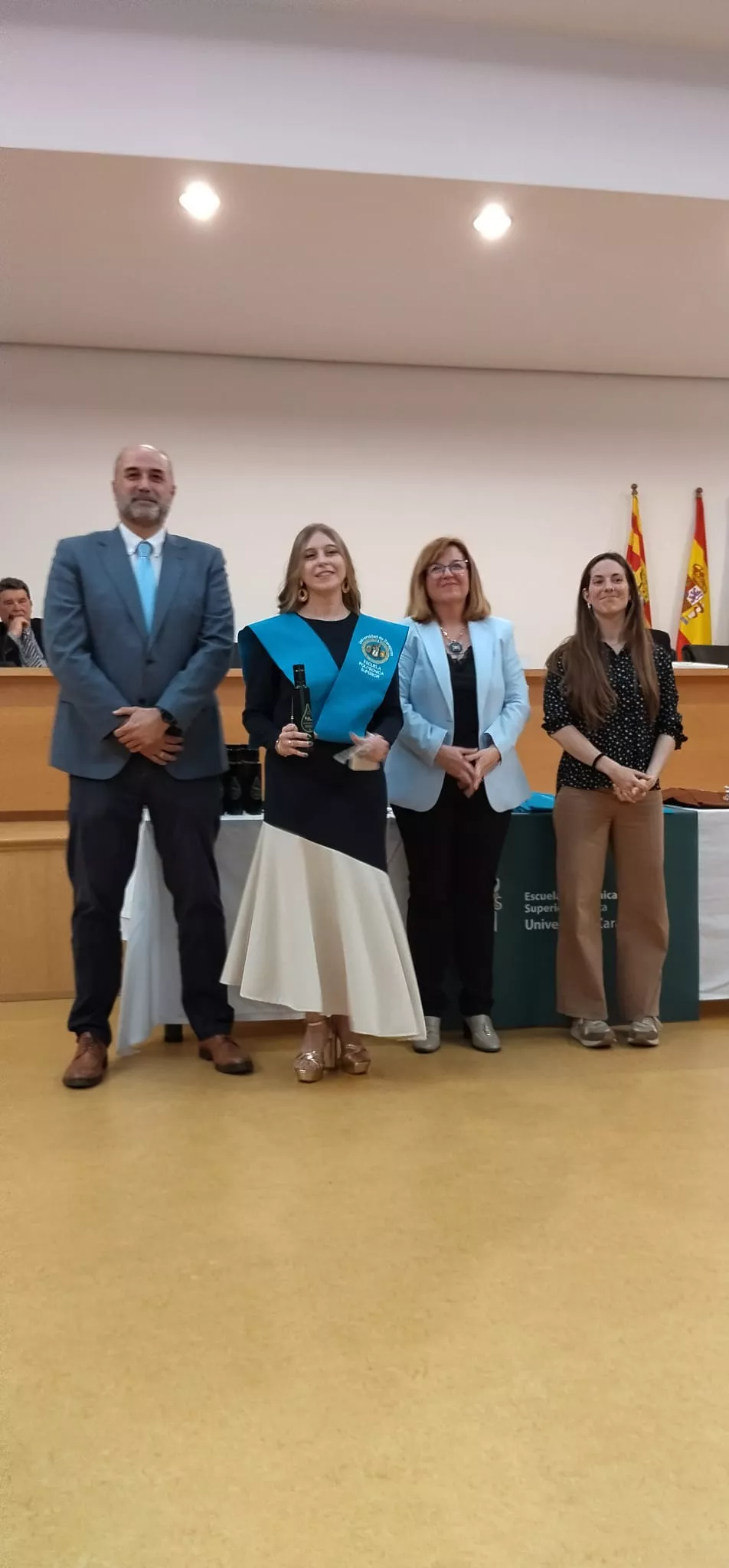 Ceremonia de graduación y reconocimientos en la Escuela Politécnica Superior