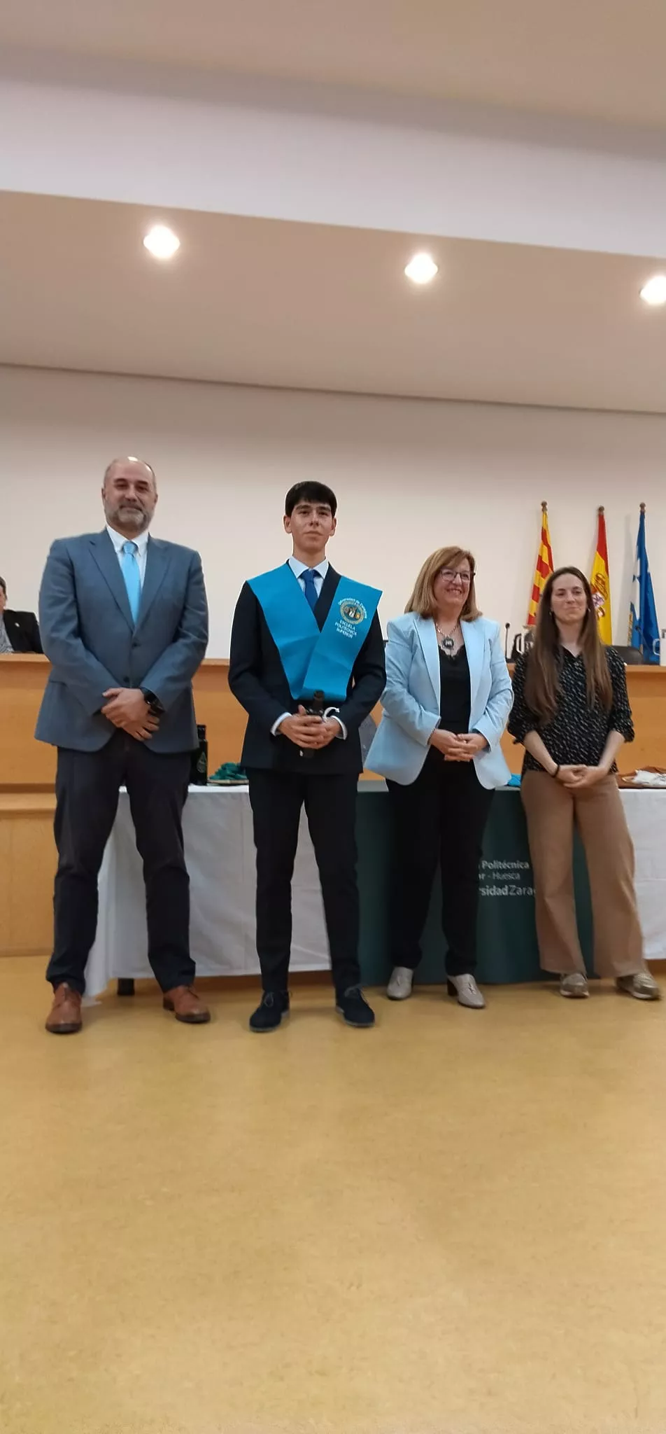 Ceremonia de graduación y reconocimientos en la Escuela Politécnica Superior