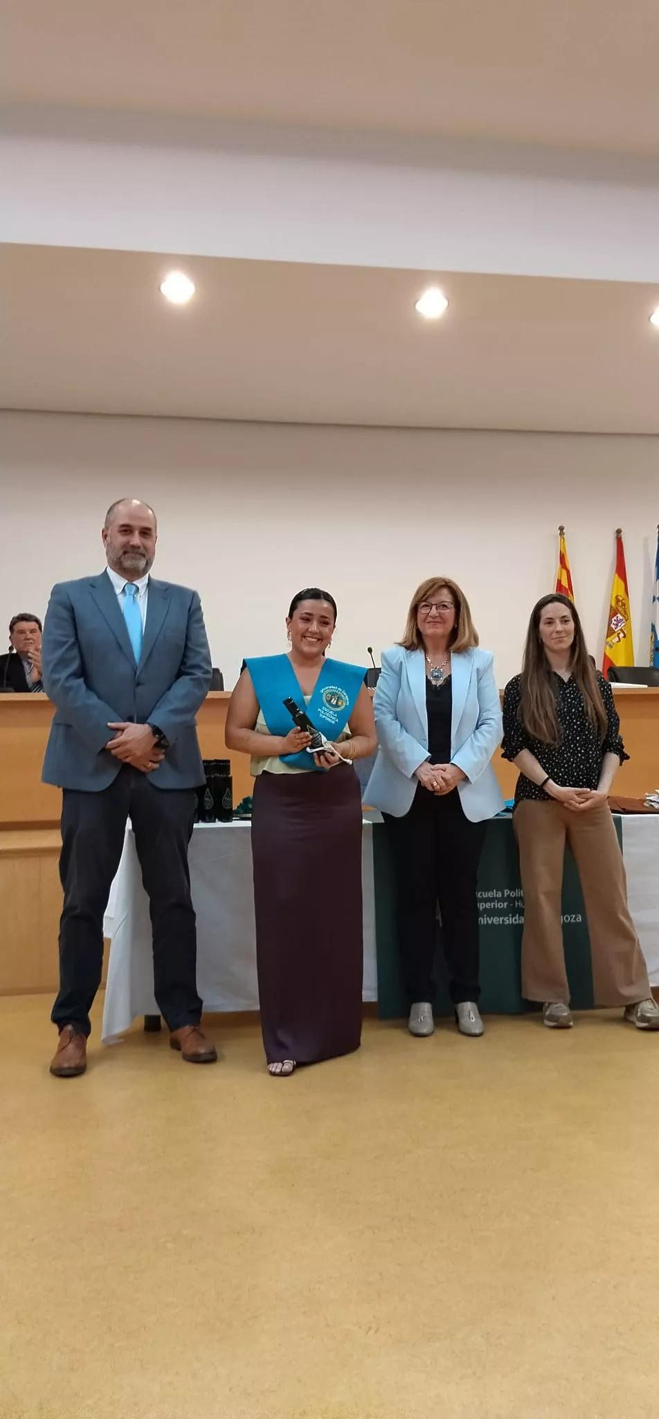 Ceremonia de graduación y reconocimientos en la Escuela Politécnica Superior