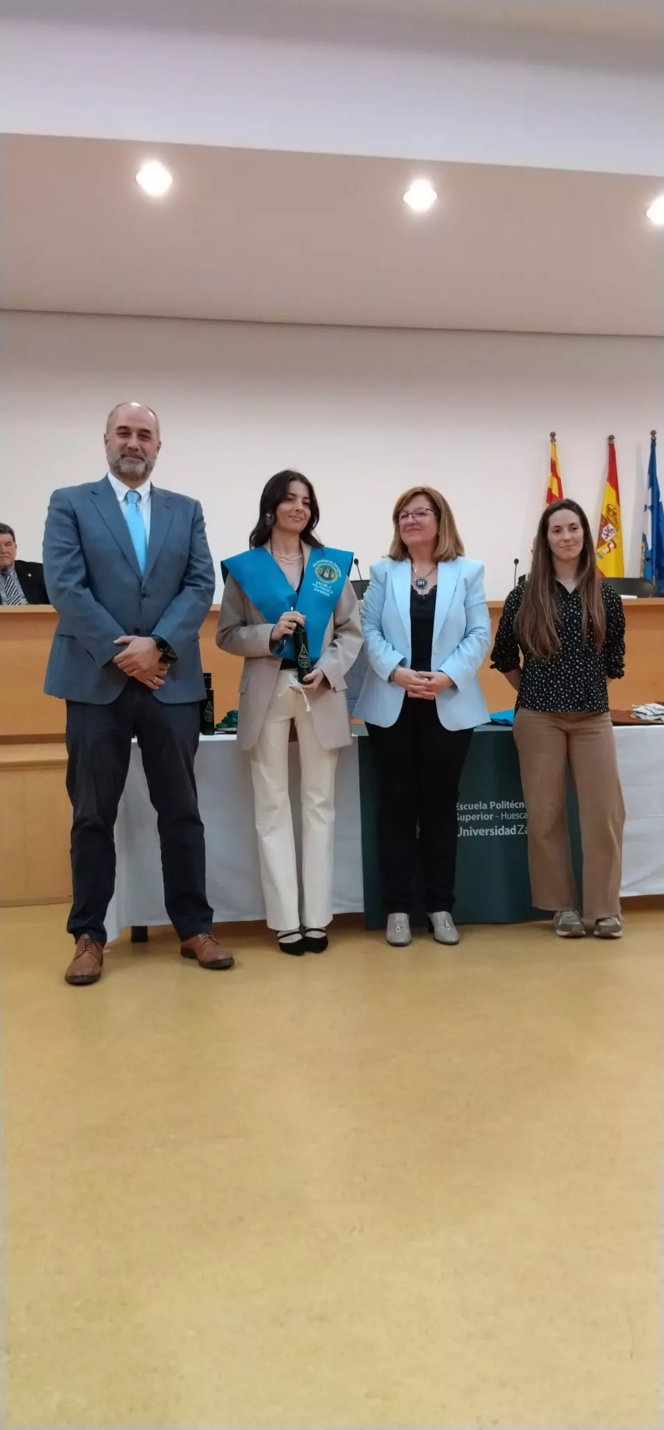Ceremonia de graduación y reconocimientos en la Escuela Politécnica Superior