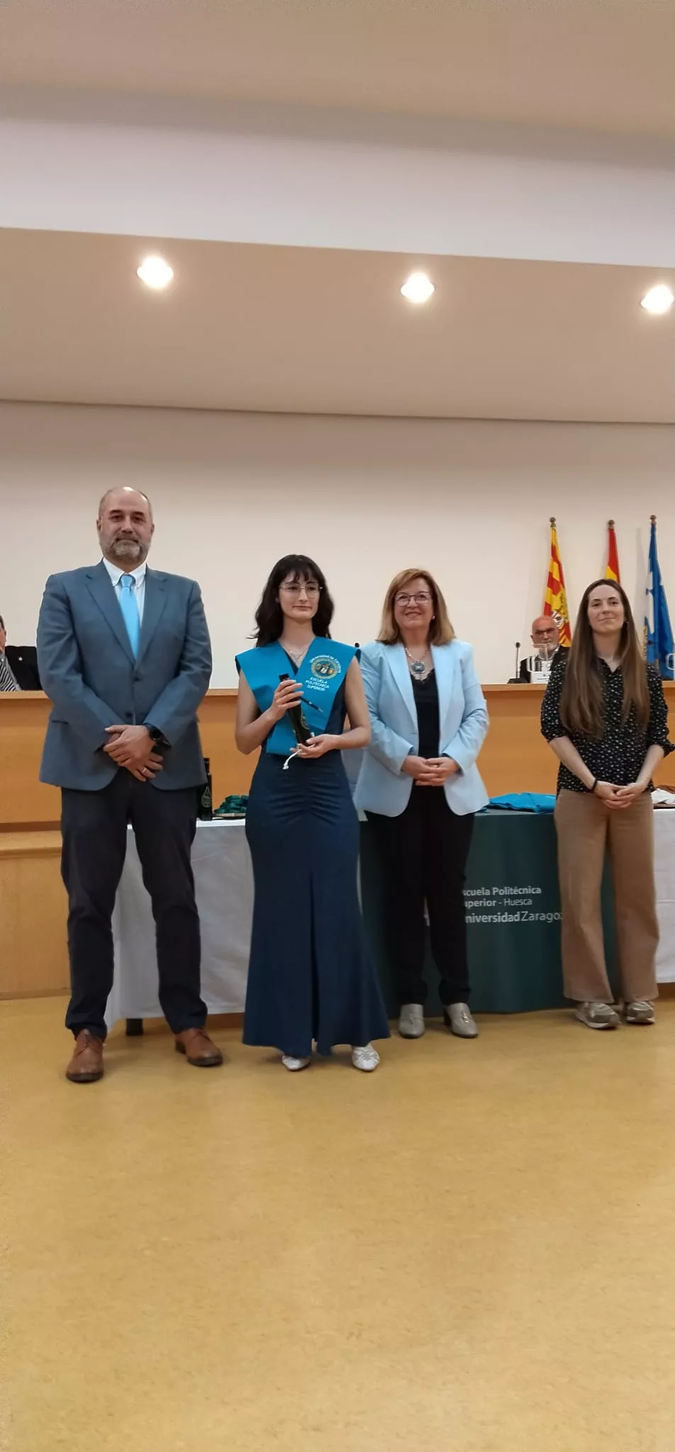 Ceremonia de graduación y reconocimientos en la Escuela Politécnica Superior