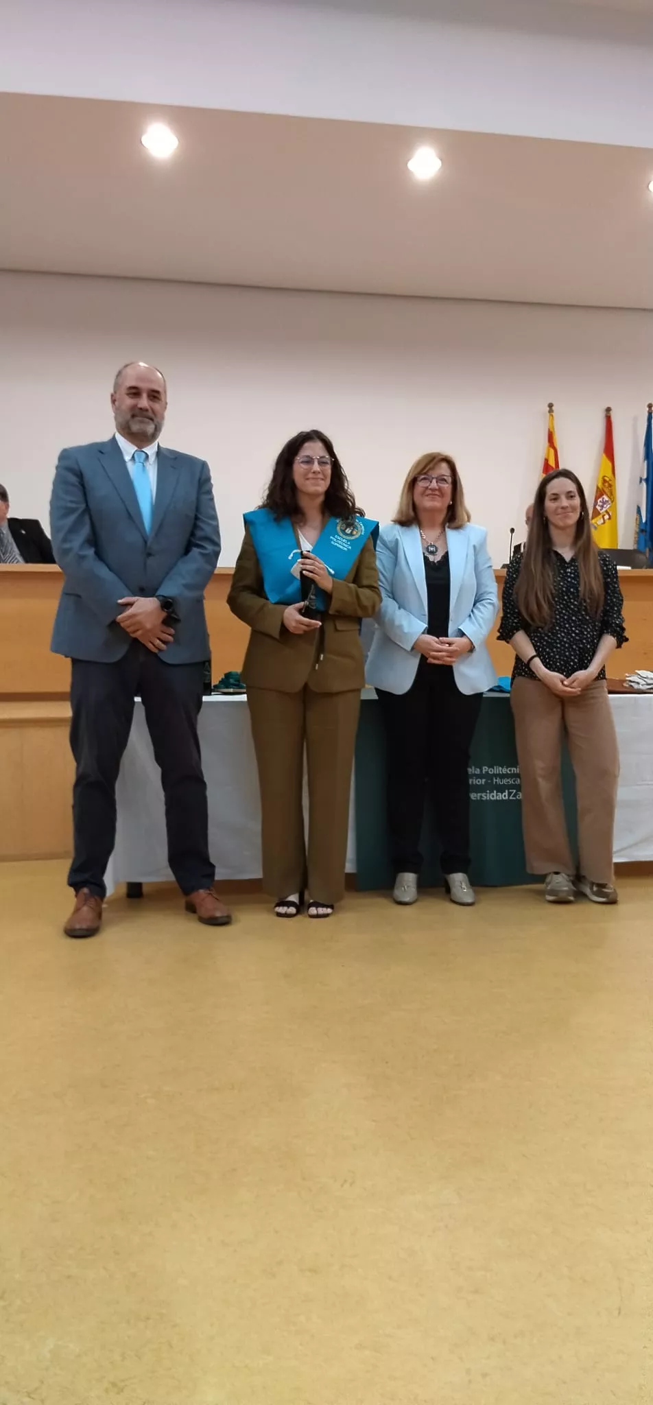 Ceremonia de graduación y reconocimientos en la Escuela Politécnica Superior