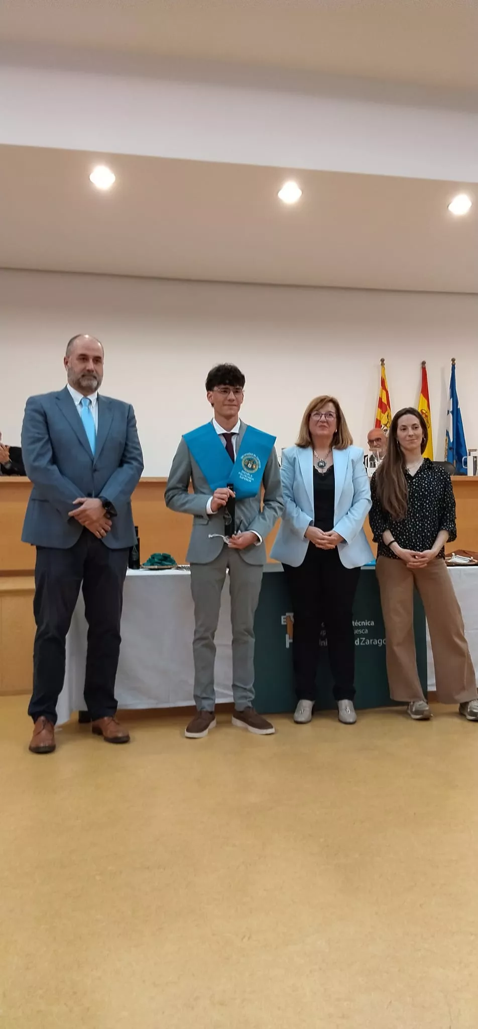 Ceremonia de graduación y reconocimientos en la Escuela Politécnica Superior