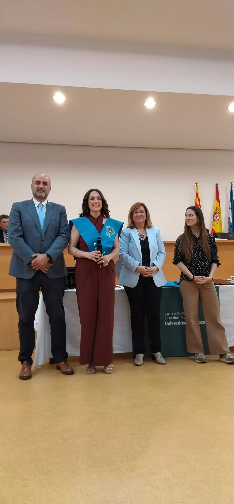 Ceremonia de graduación y reconocimientos en la Escuela Politécnica Superior
