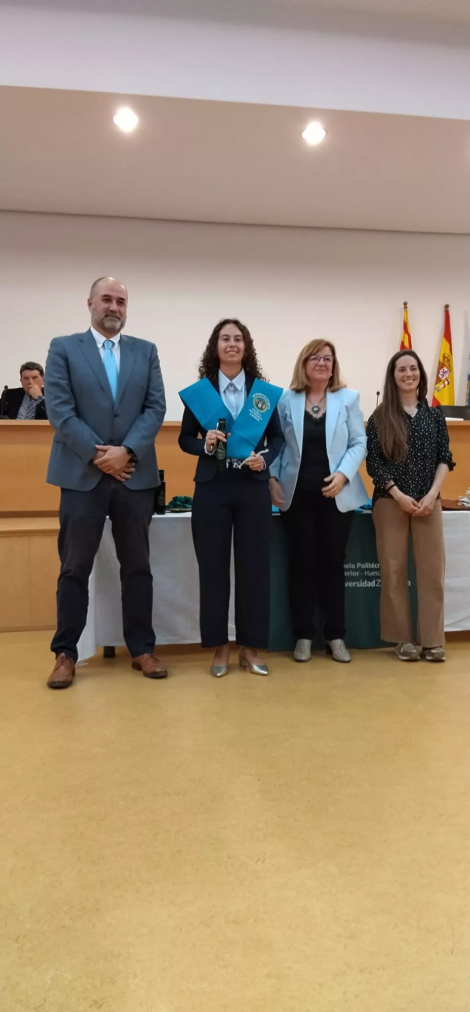 Ceremonia de graduación y reconocimientos en la Escuela Politécnica Superior