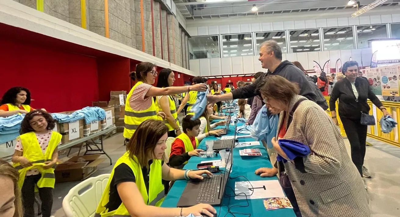  Premarcha Aspace en el Palacio de Congresos de Huesca. Foto Mercedes Manterola