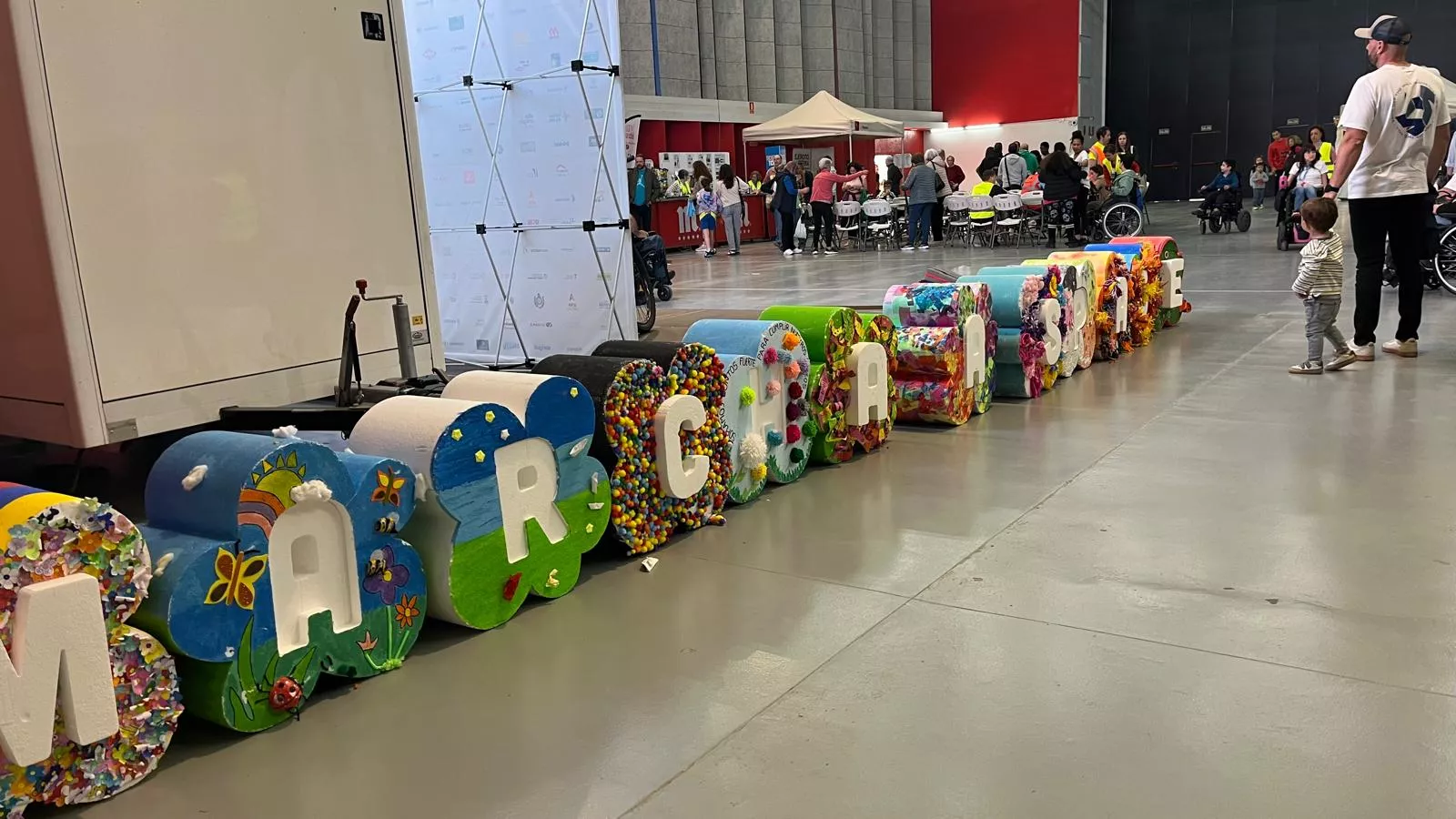  Premarcha Aspace en el Palacio de Congresos de Huesca. Foto Mercedes Manterola